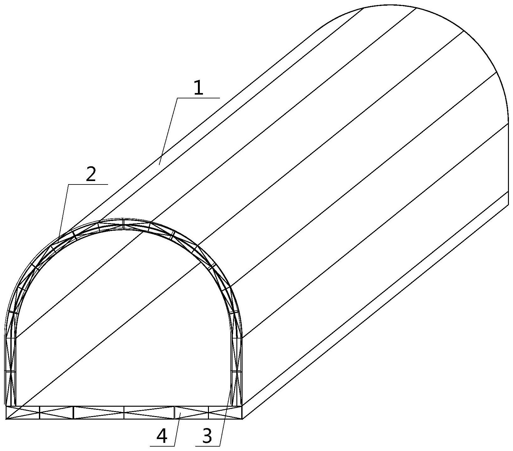 一种房屋拱顶结构以及拱顶房屋