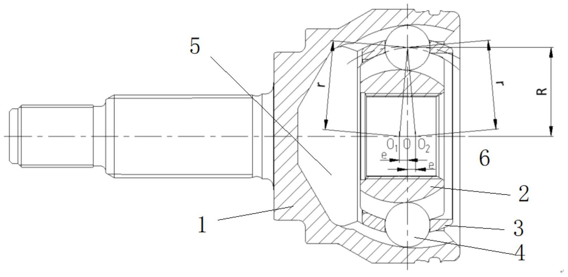 cn112211915a_一种高效率的球笼式等速万向节在审