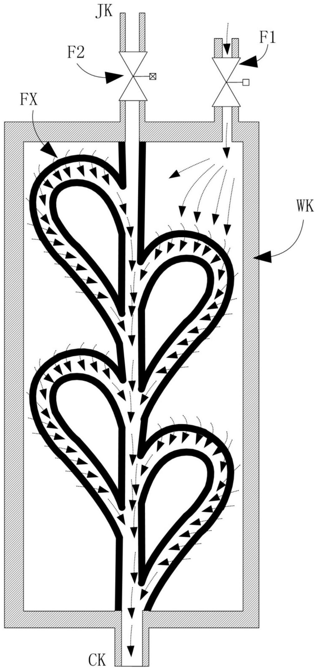一种基于特斯拉阀的液体单向阀
