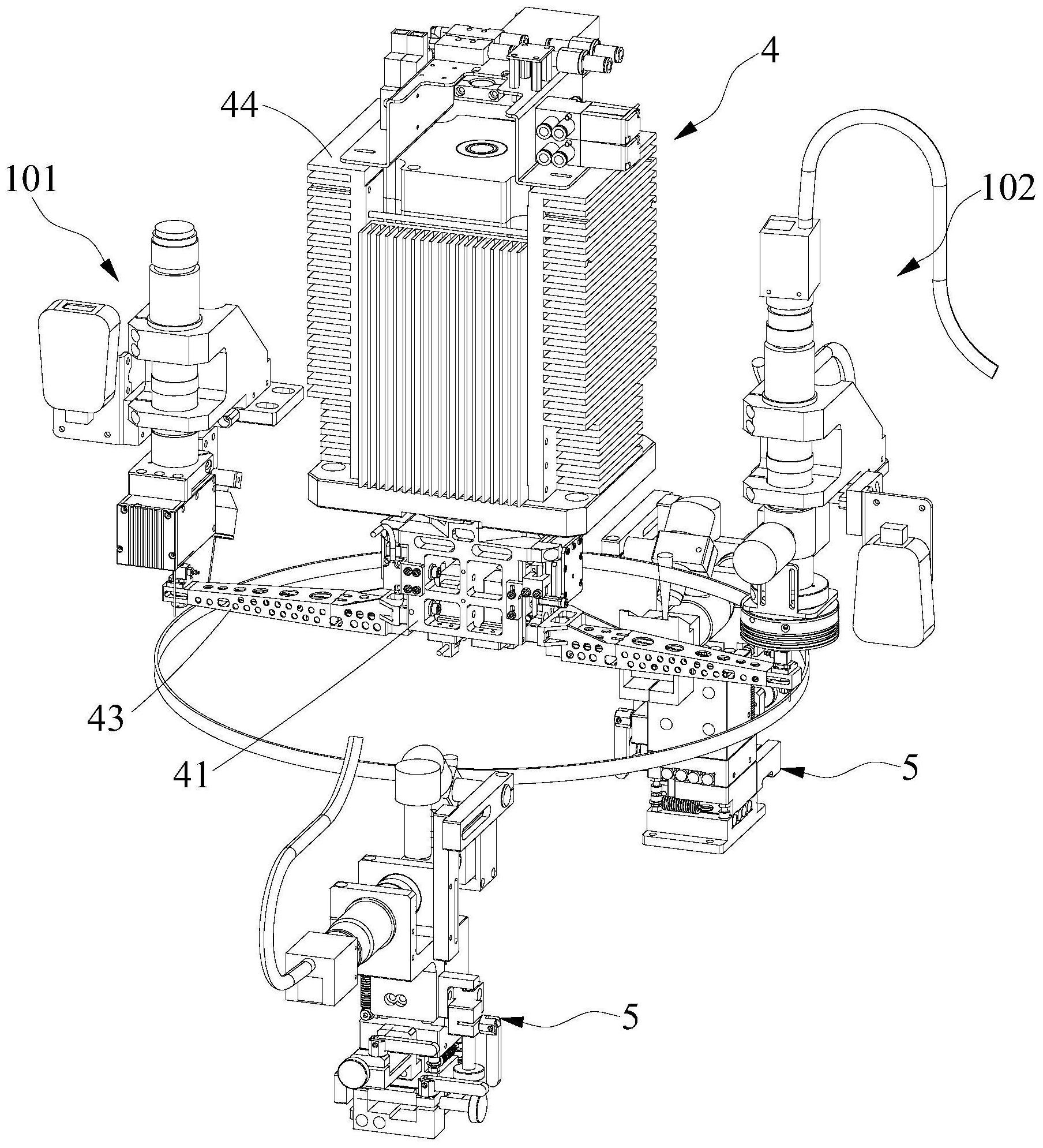 芯片自动修正式固晶机