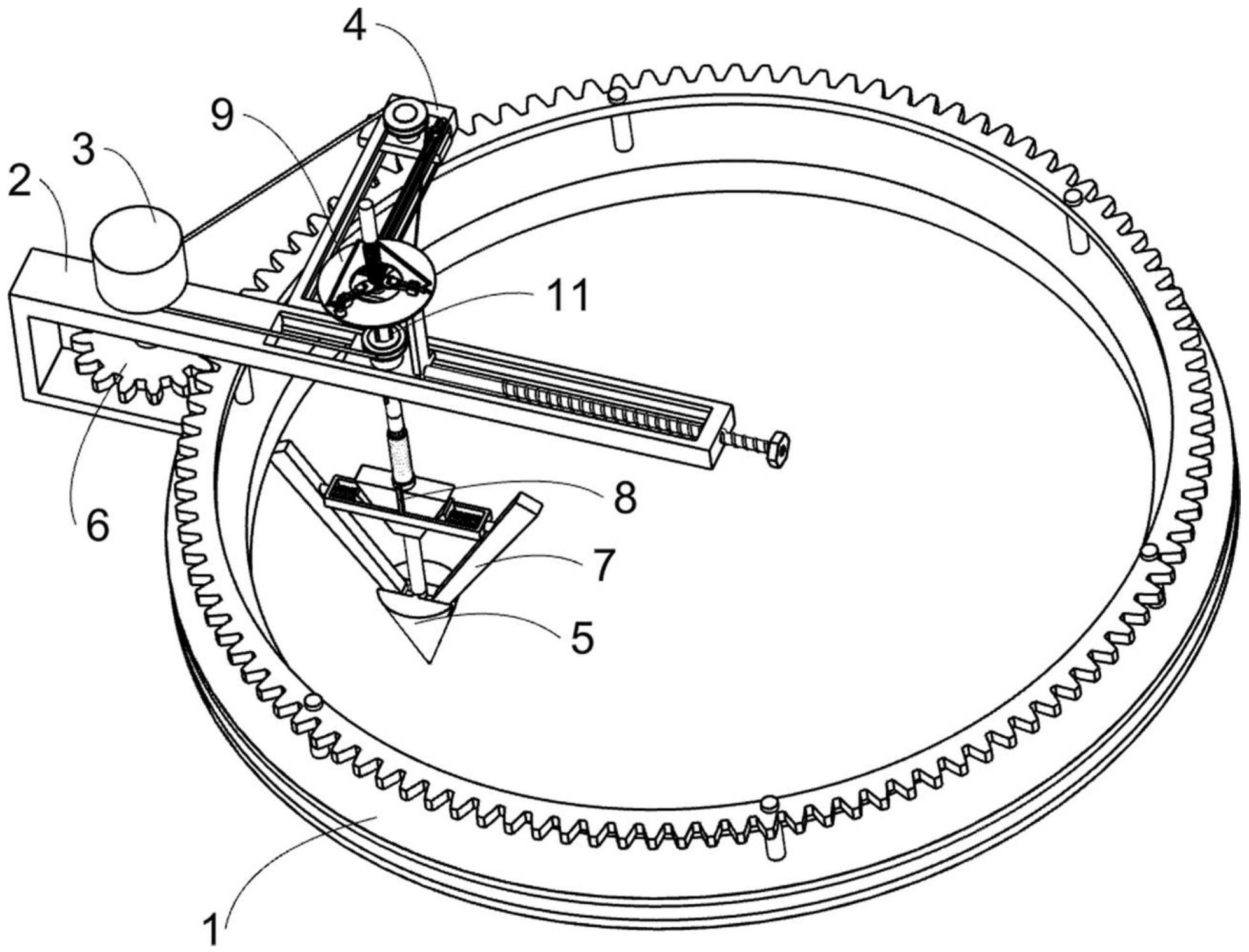 cn112276868a_一种可调孔径大小的环形电锤设备在审