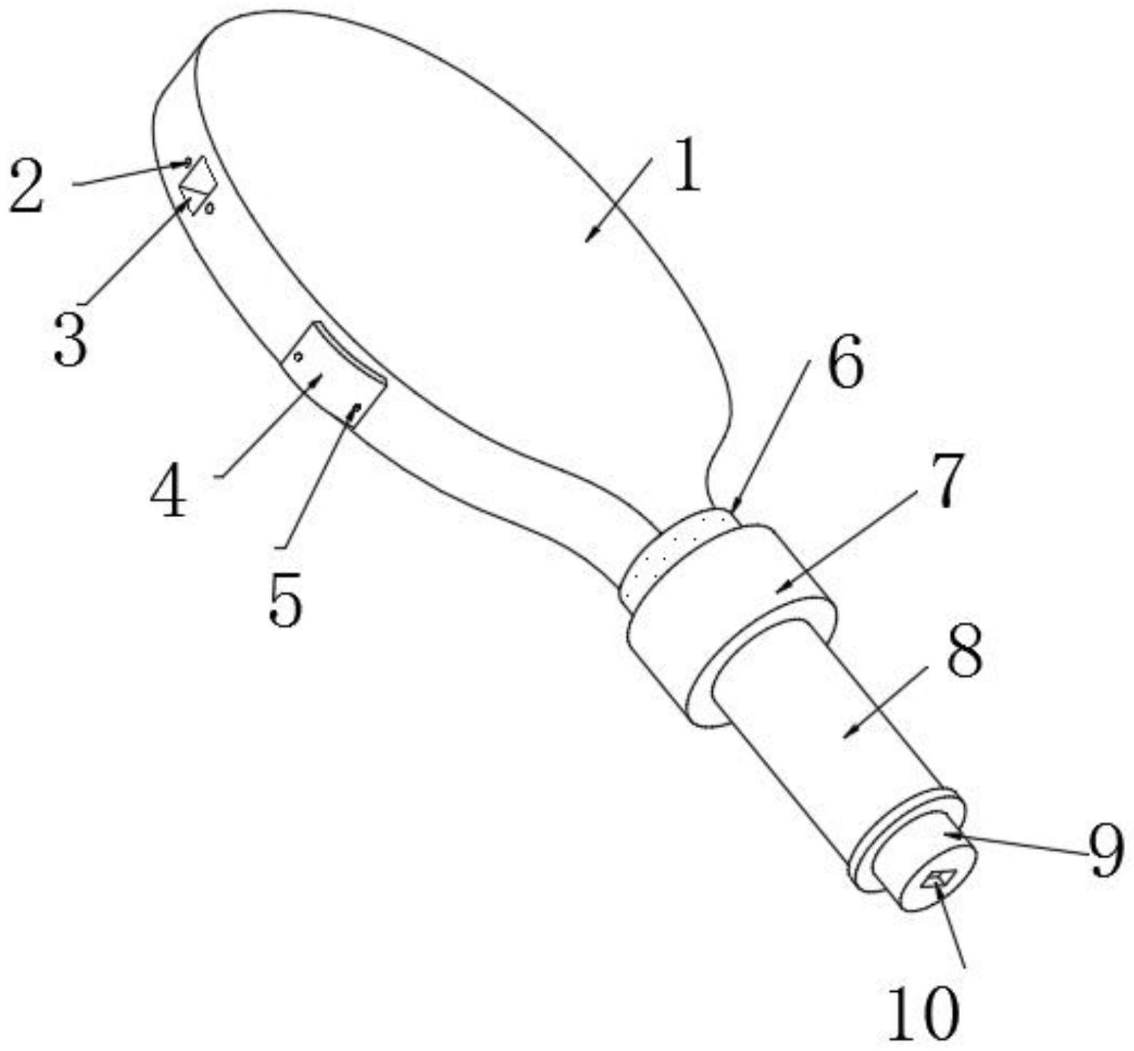 一种具有重量调节功能的乒乓球拍