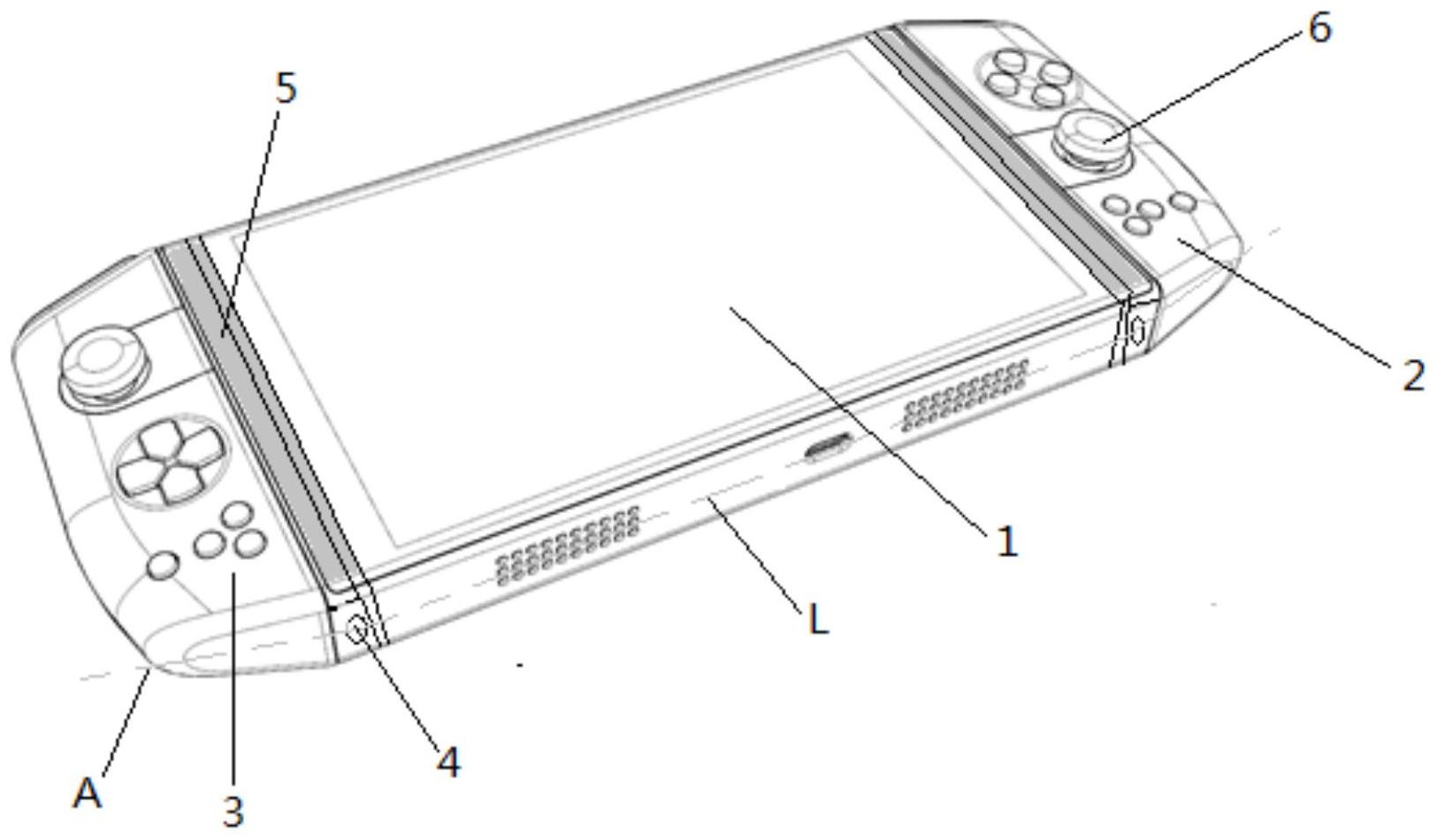 一种基于x86架构的多功能的模块化的可拆卸的掌上游戏机
