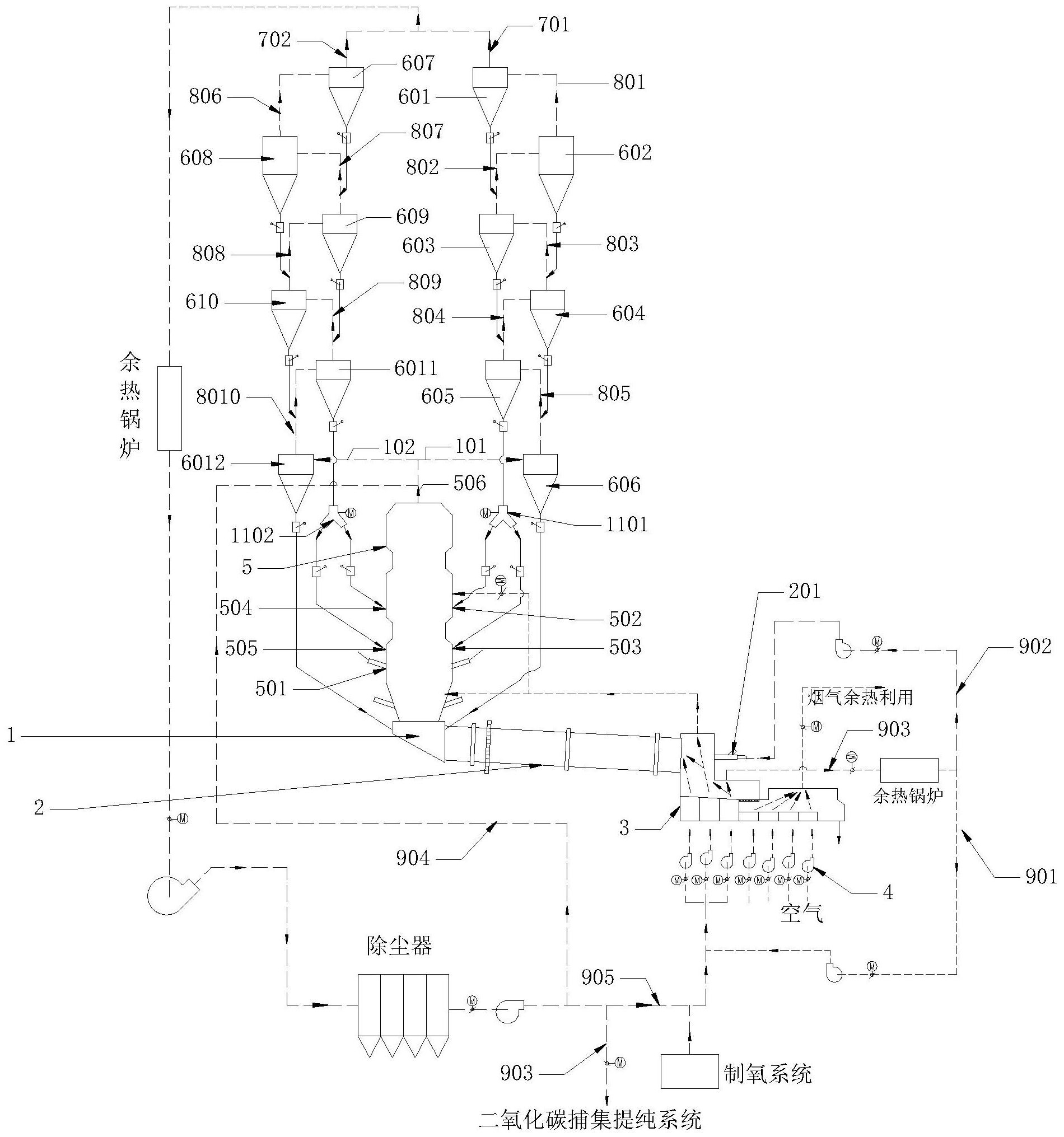 水泥窑预热器结构图图片