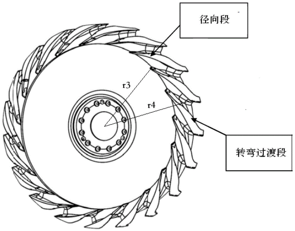 一种增材制造的一体式扩压器