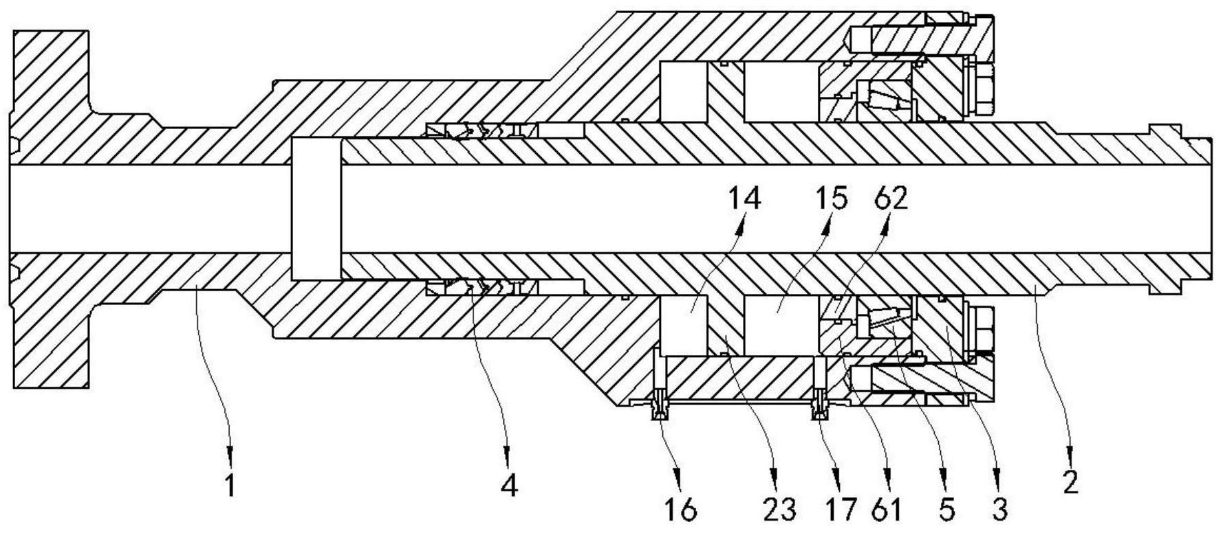cn112412348a_一种高压管汇伸缩旋转短节在审
