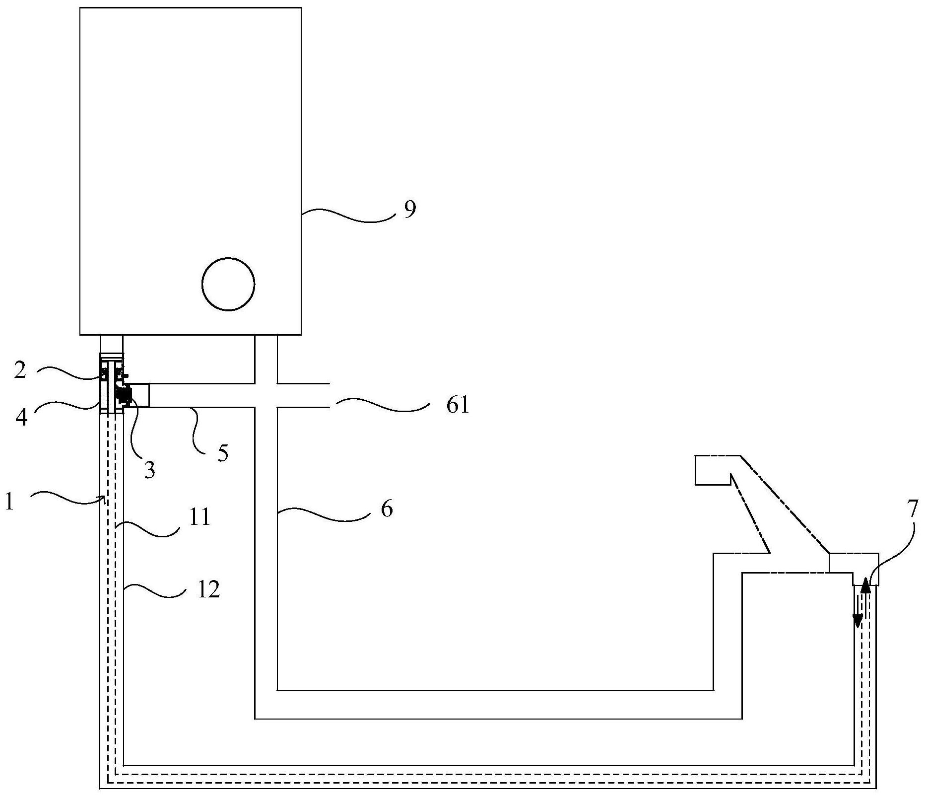 零冷水系统及燃气热水器