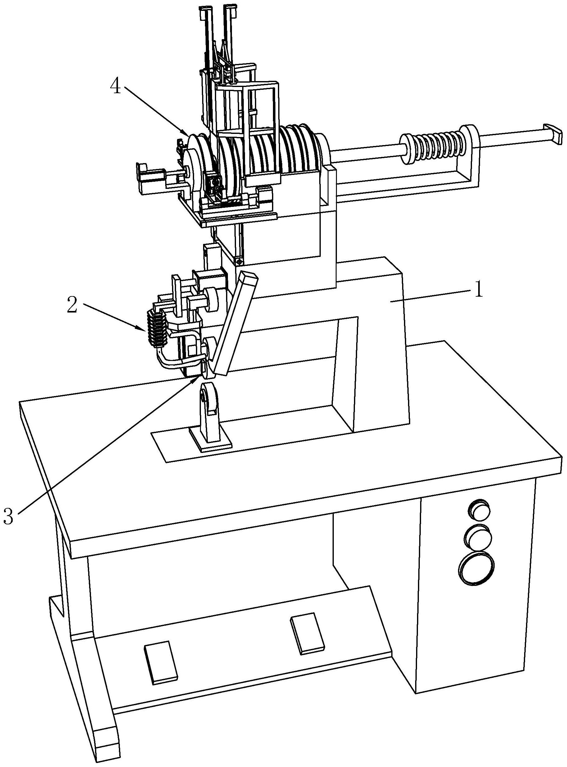 高阻隔水刺医用防护服生产用压胶装置
