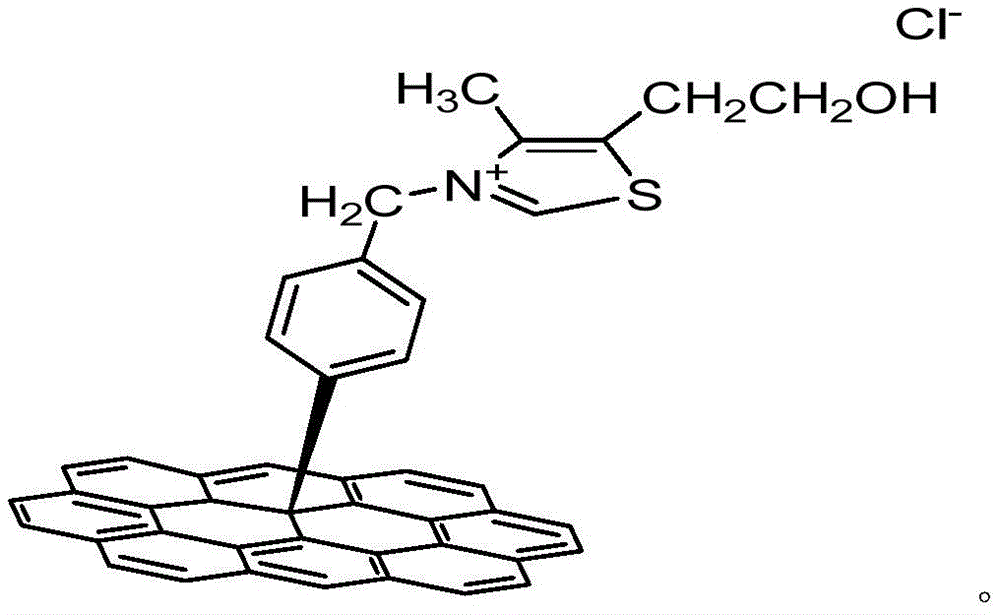一種石墨烯共價嫁接噻唑鹽催化劑及其應用