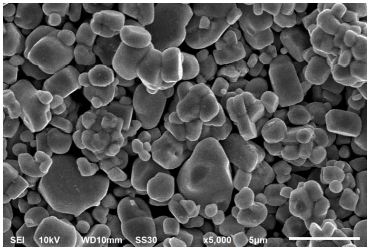 所述三元单晶正极材料的制备方法包括:(1)制备三元正极材料的前驱体