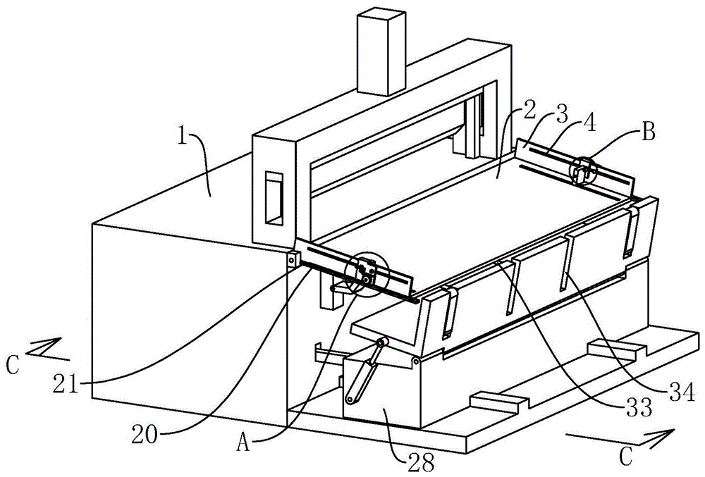 摆式剪板机结构图图片