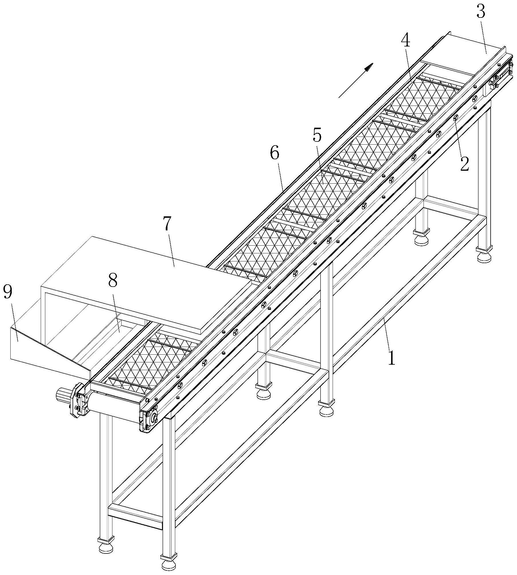 一种太阳能电池组件输送生产线