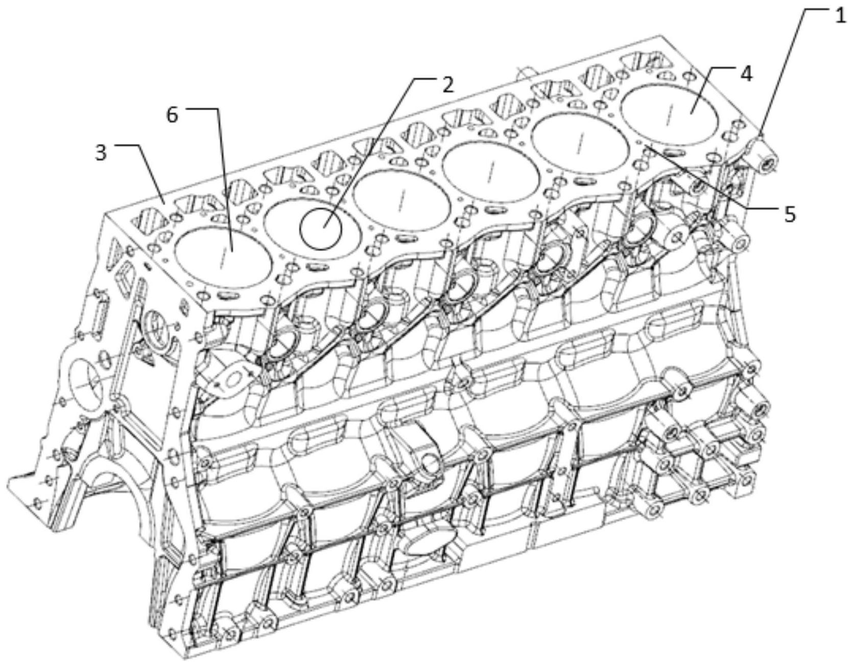 一种气缸体连缸结构