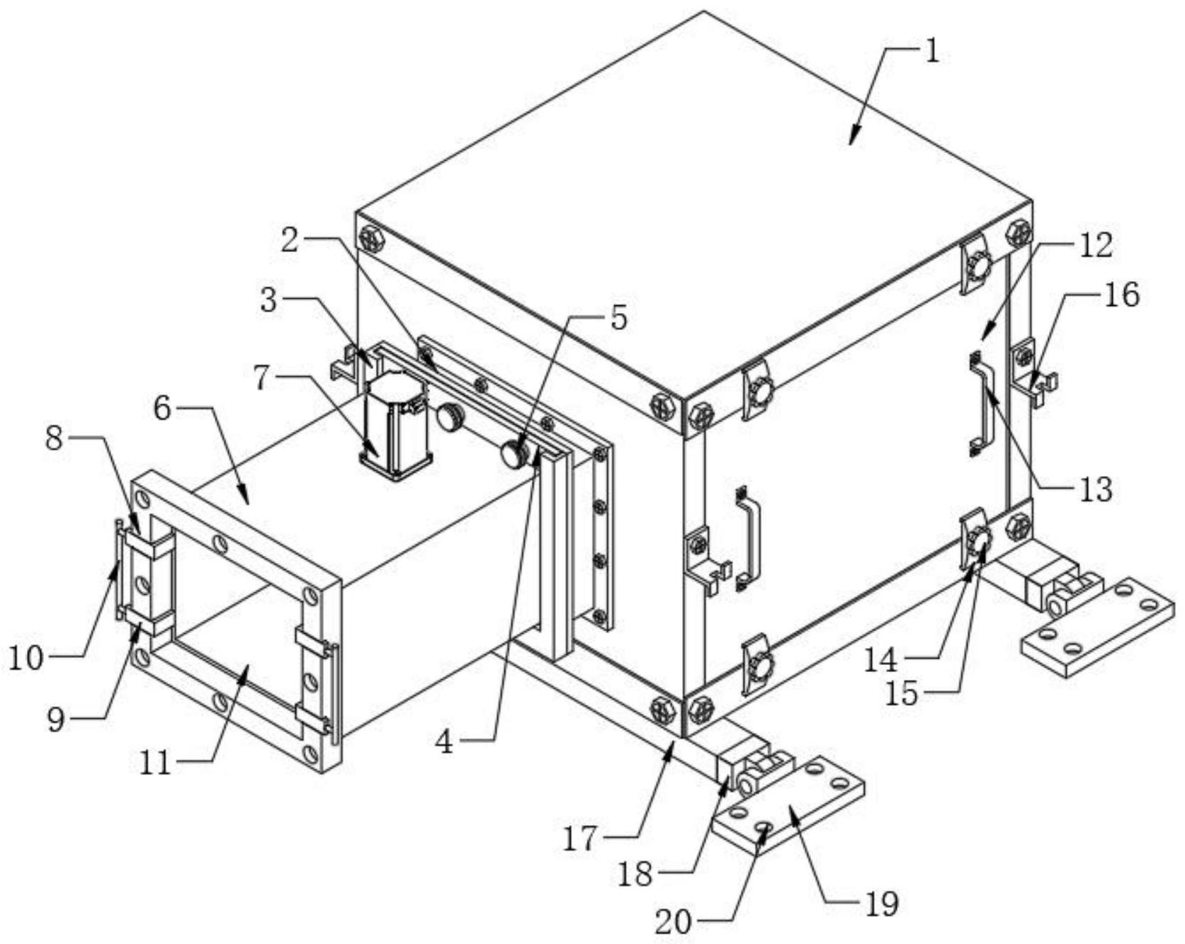 一种带进风导流结构的空调风柜