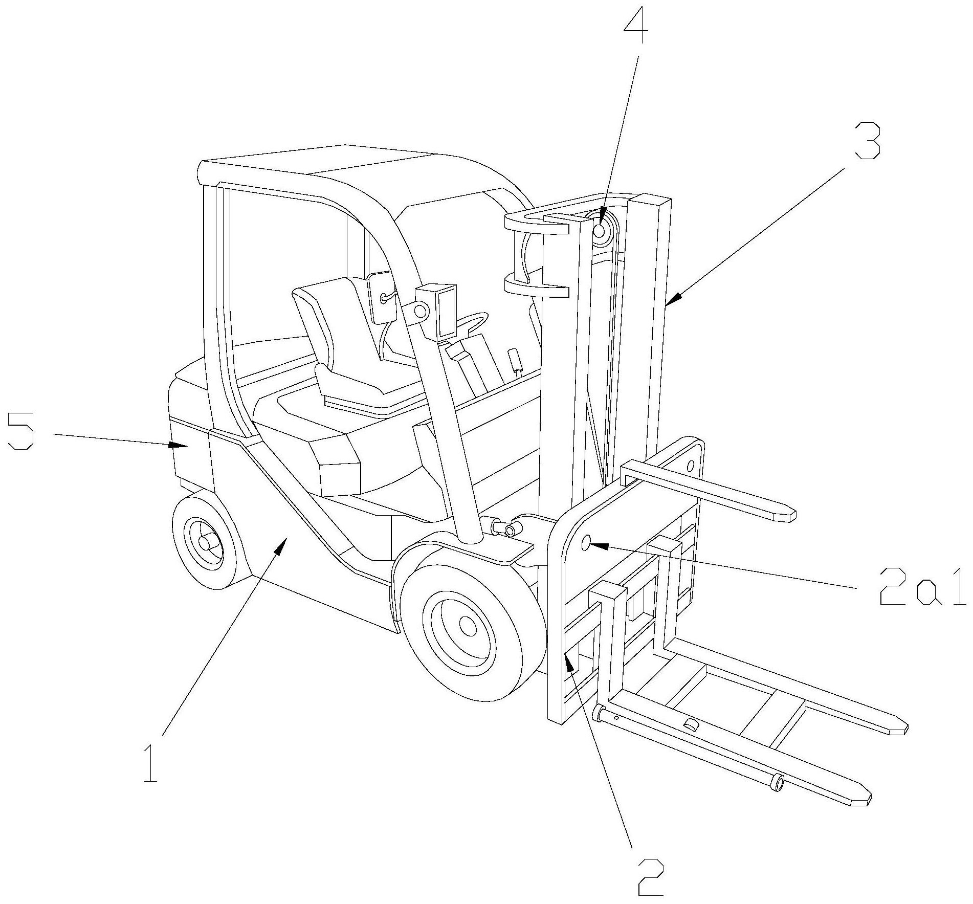 一種叉車及操作方法