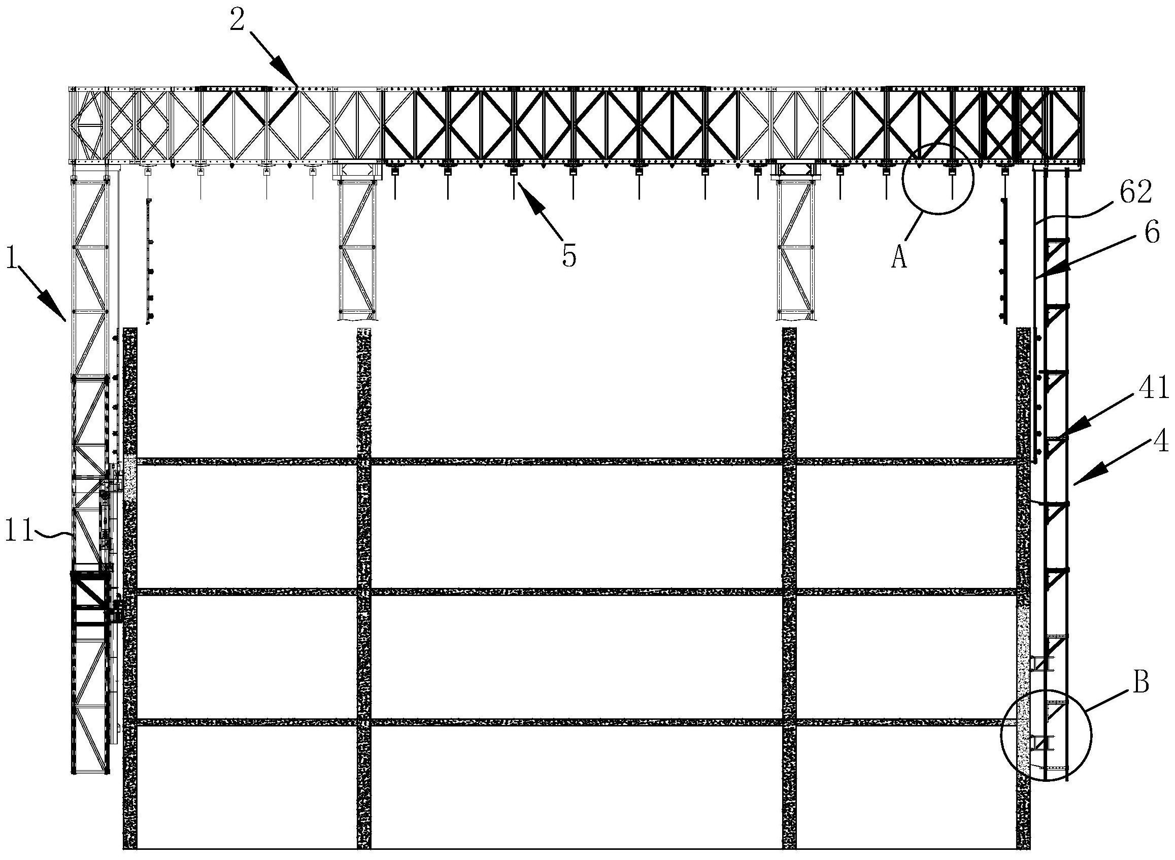 一种造楼机及楼体施工方法