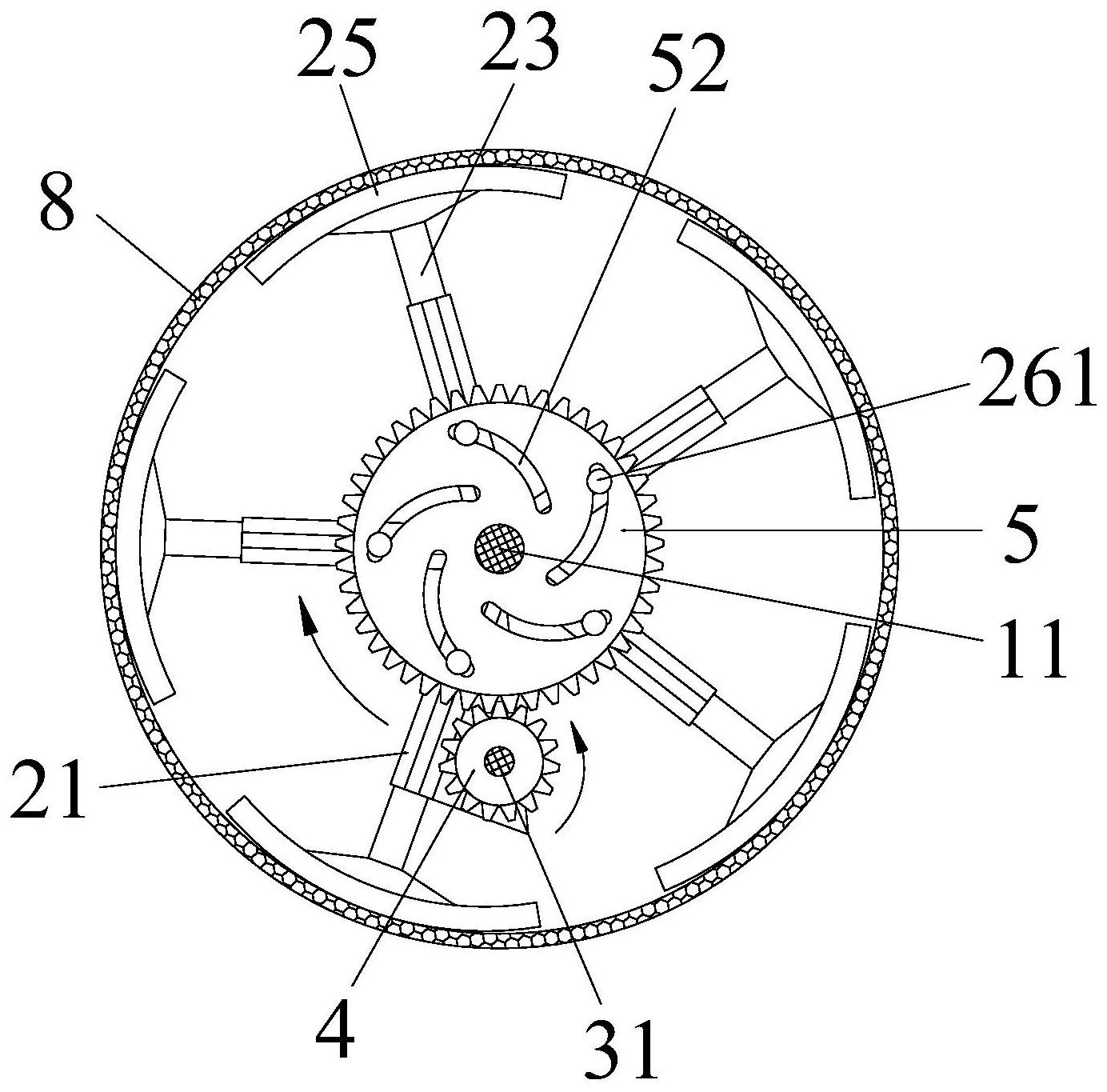 cn112742903a_一种用于金属制品加工的筒体撑圆装置