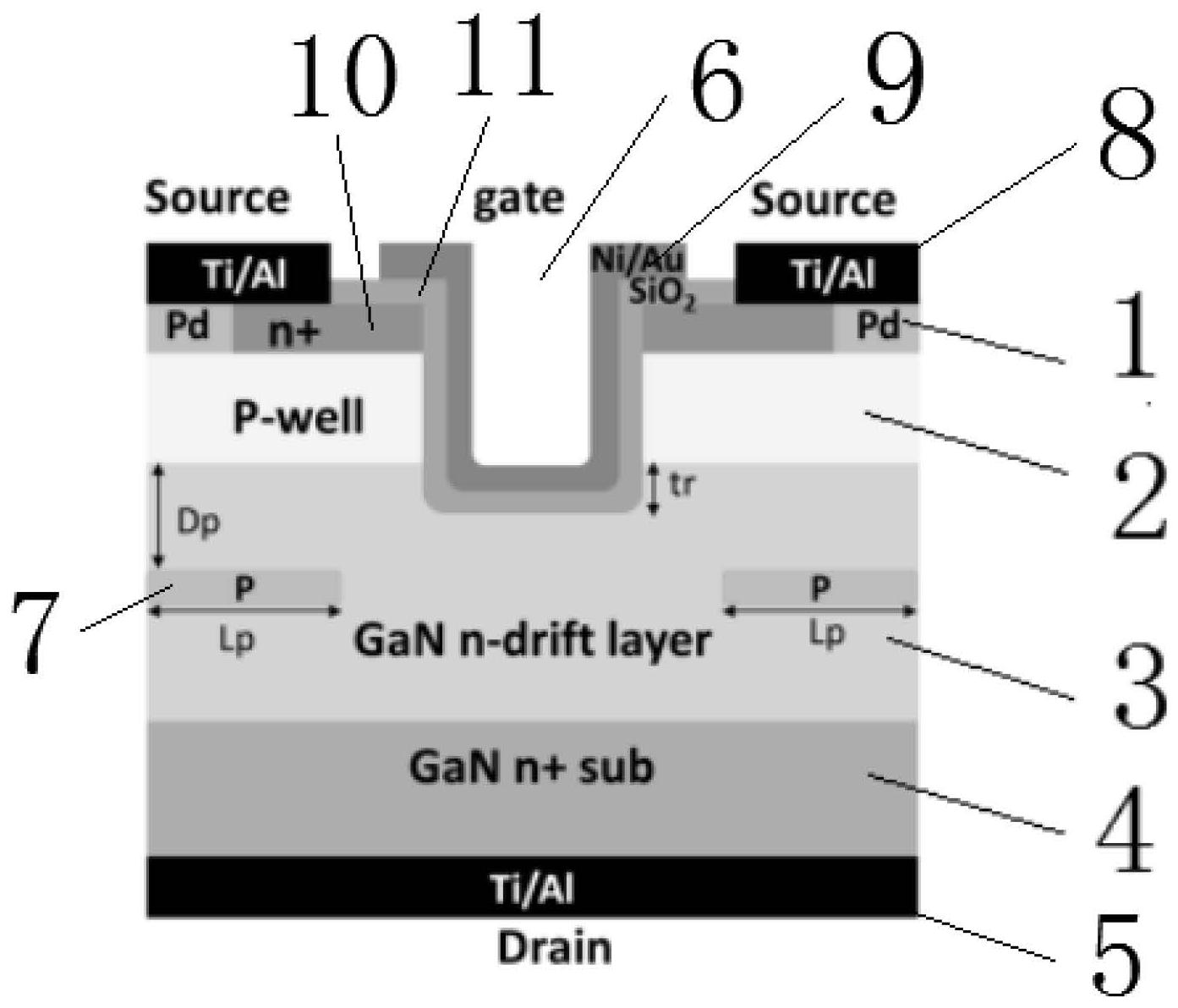 cn112750890a_一种具有浮岛结构的沟槽型垂直氮化镓功率器件