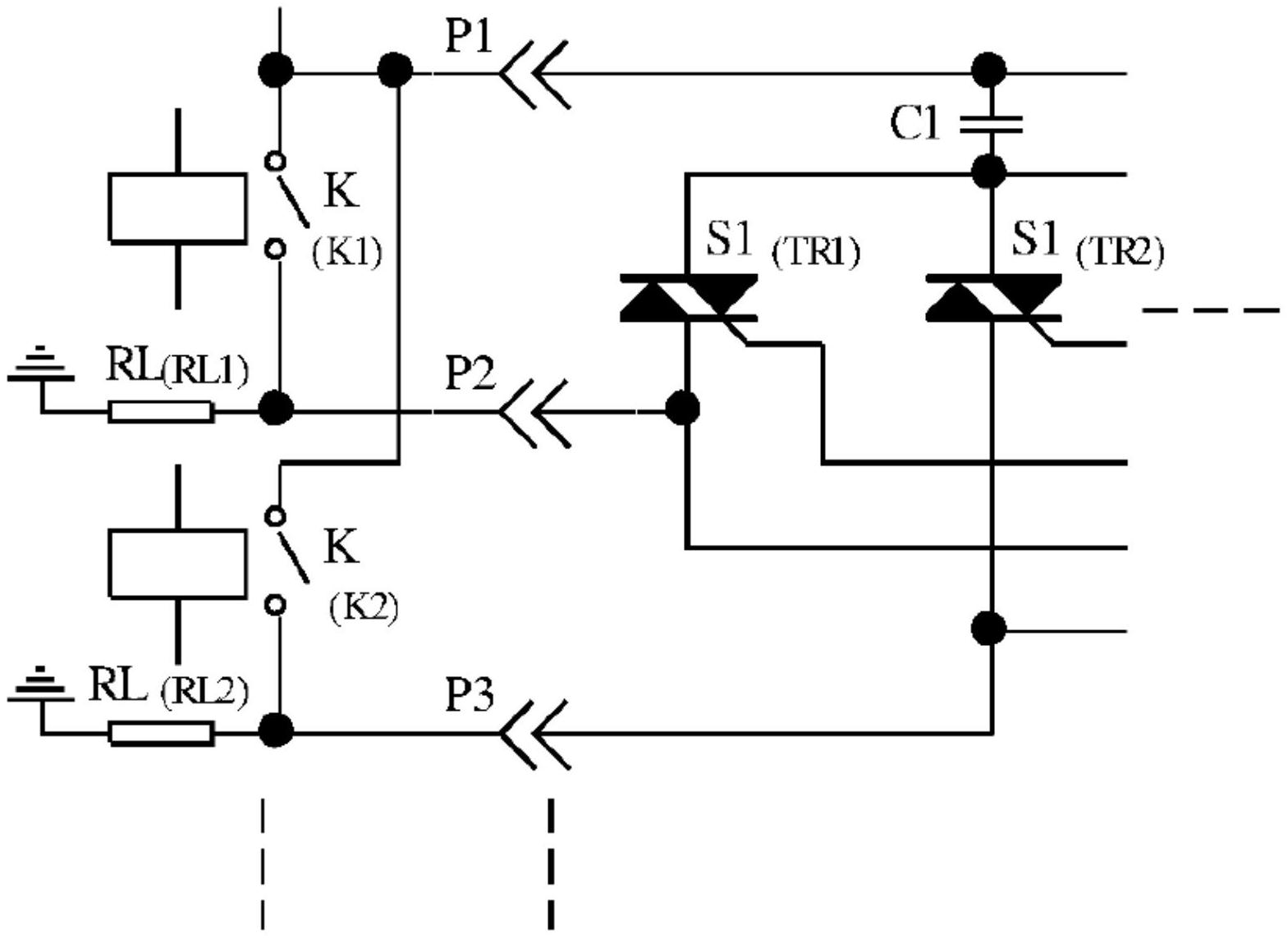 交流灭弧电路及装置开关系统