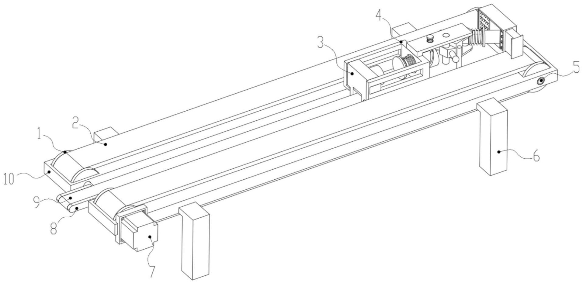 一种机械加工生产用零件运输导向机构