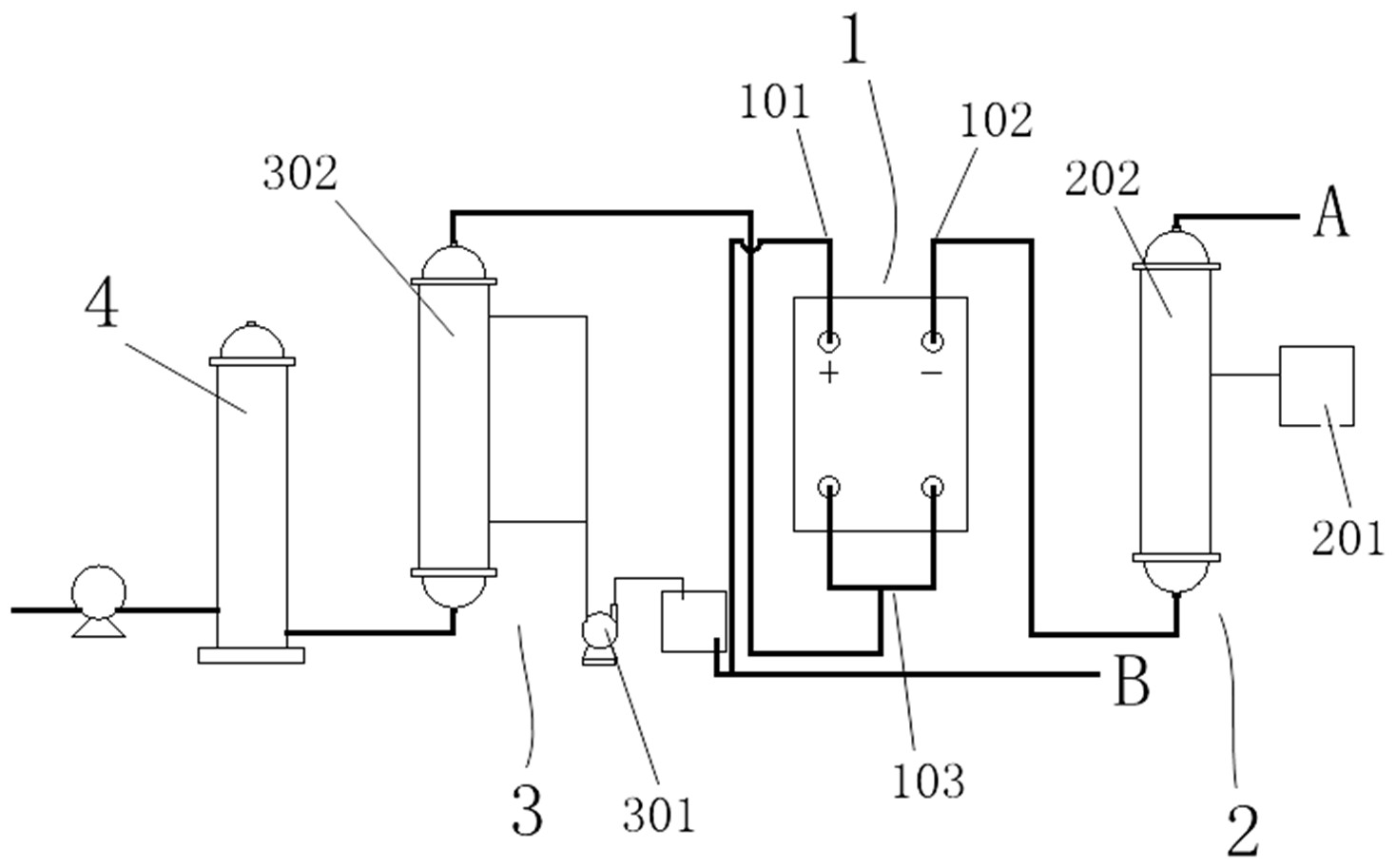 cn112777814a_一种生成碱性和纳米气泡的富氢水的装置及方法