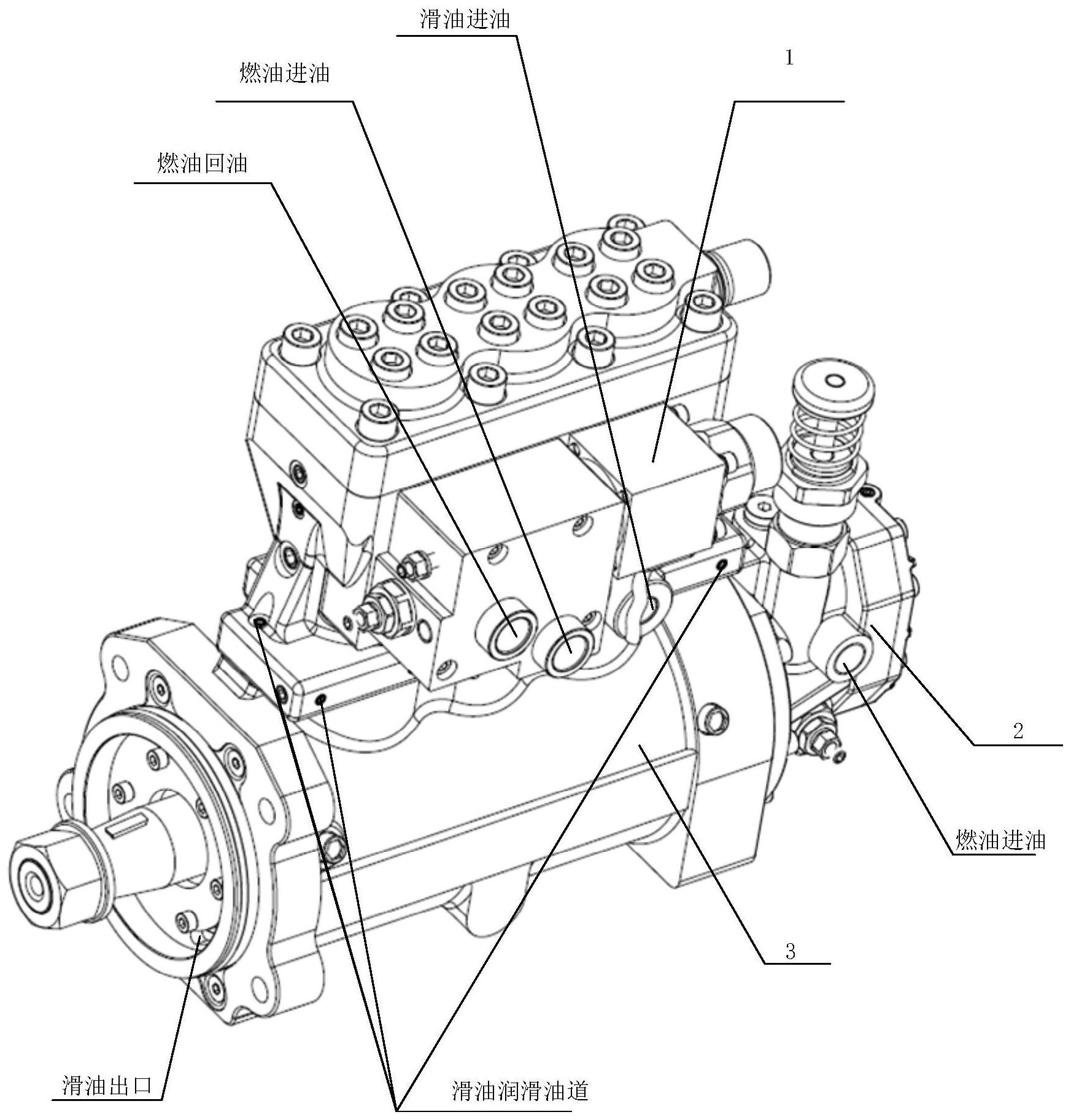 柴油机喷油泵结构图片