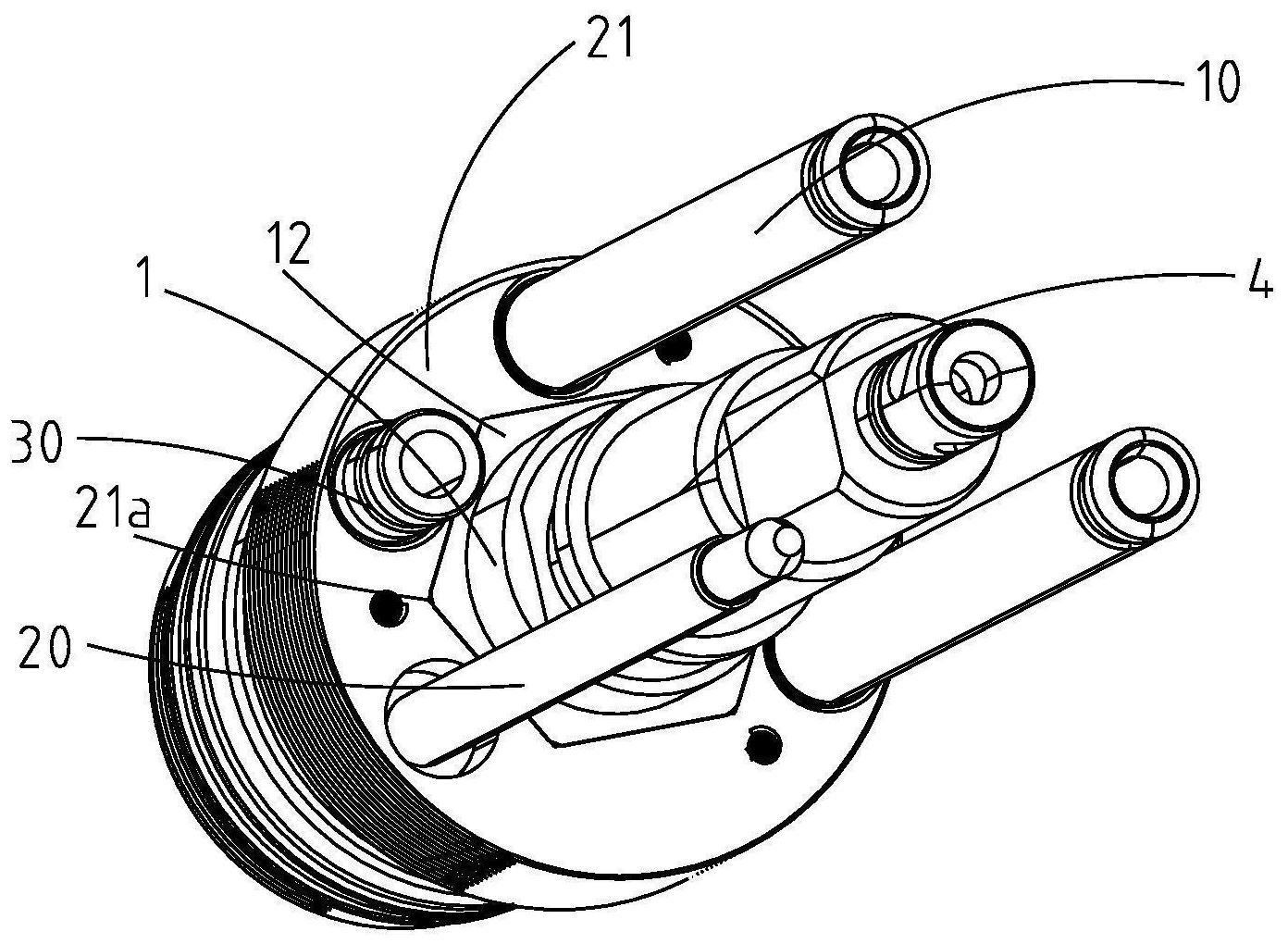 枪体枪芯连接结构及等离子切割枪