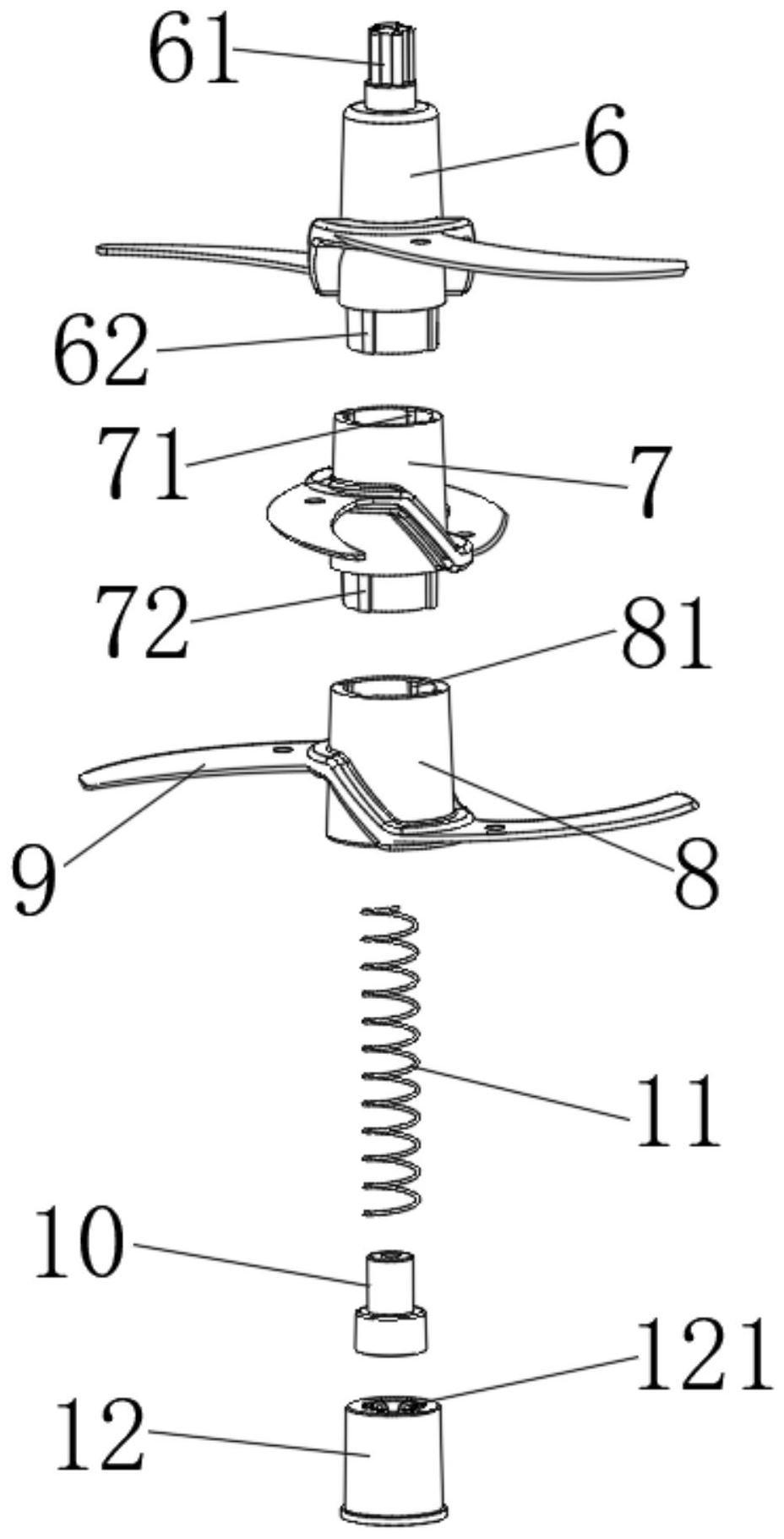 绞肉机结构示意图图片