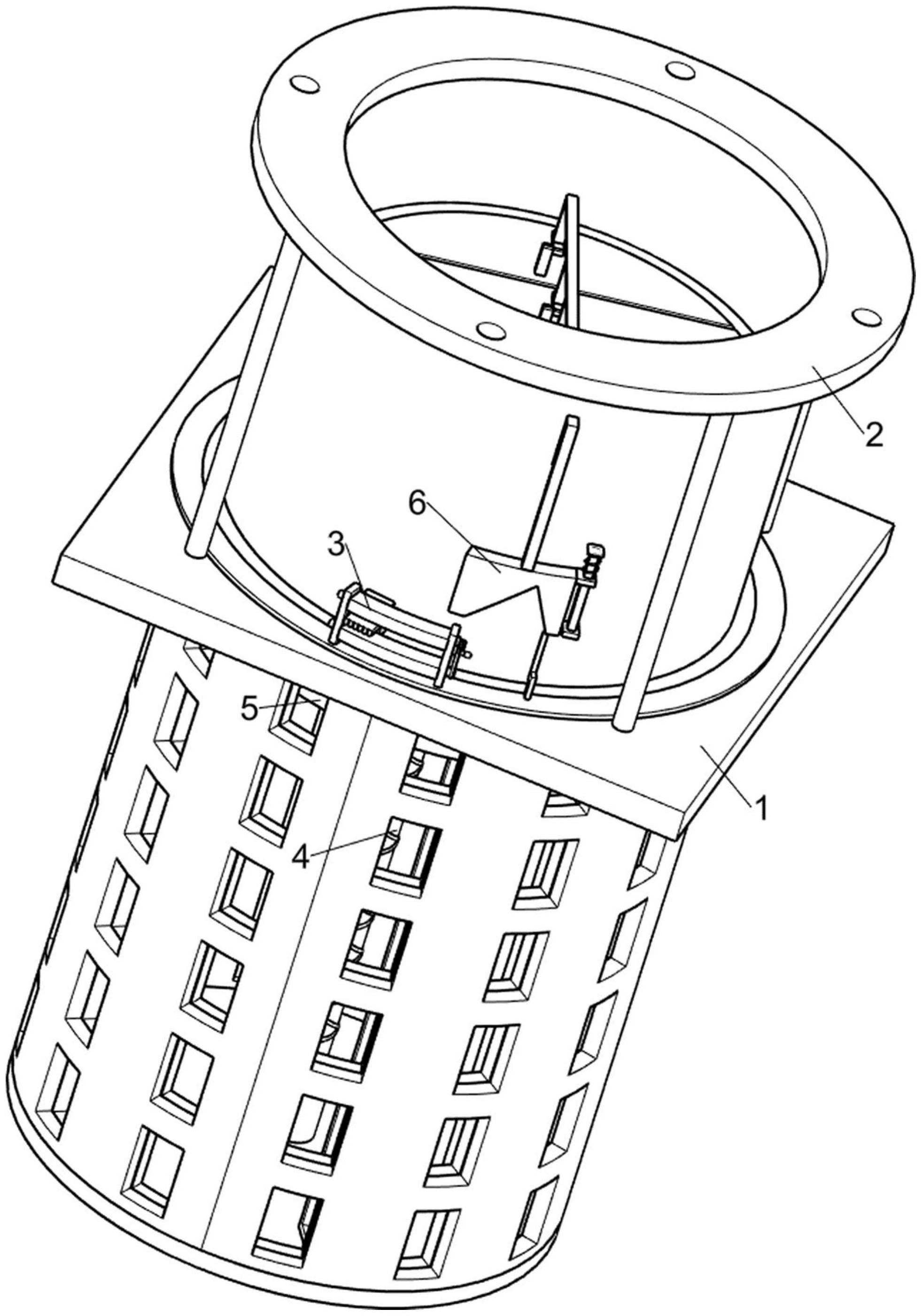 一种可调孔距且自清理的防堵筛管
