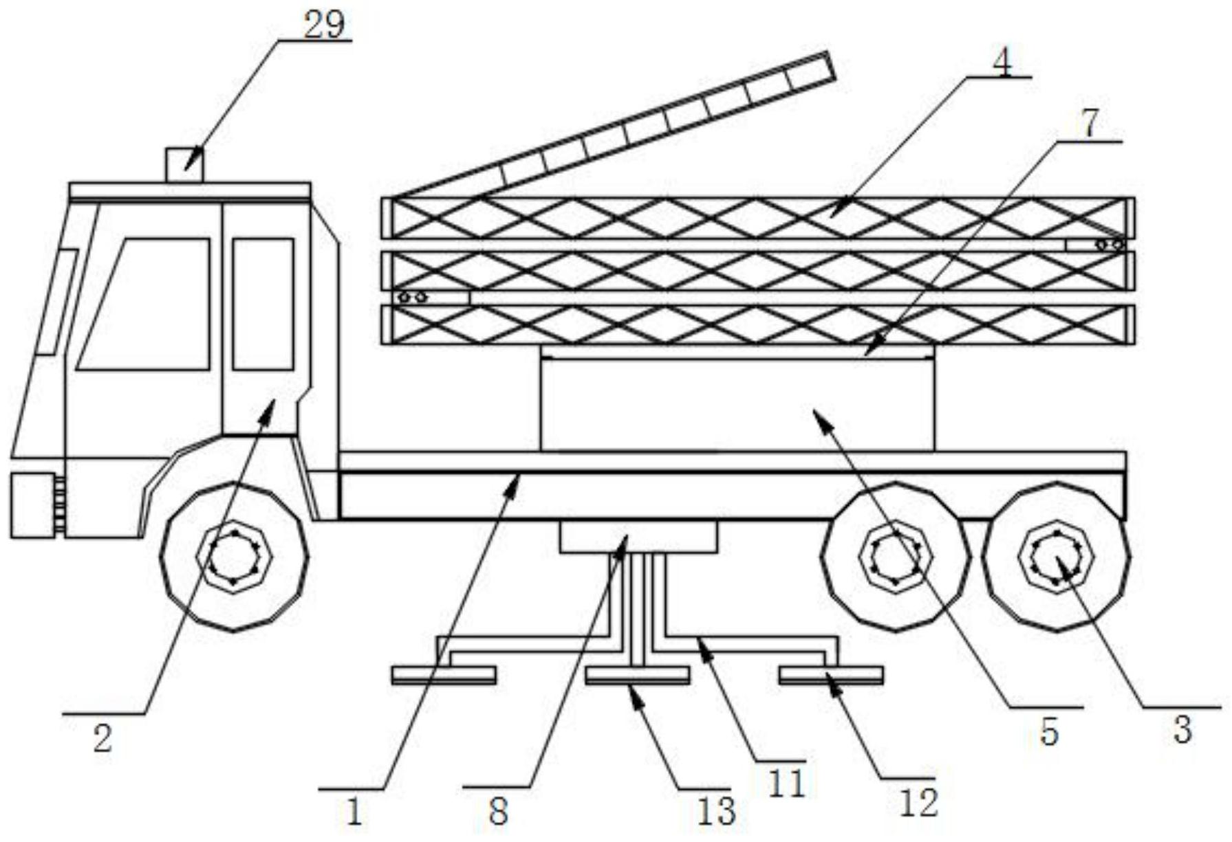 一种车载式自动塔吊及其吊装方法