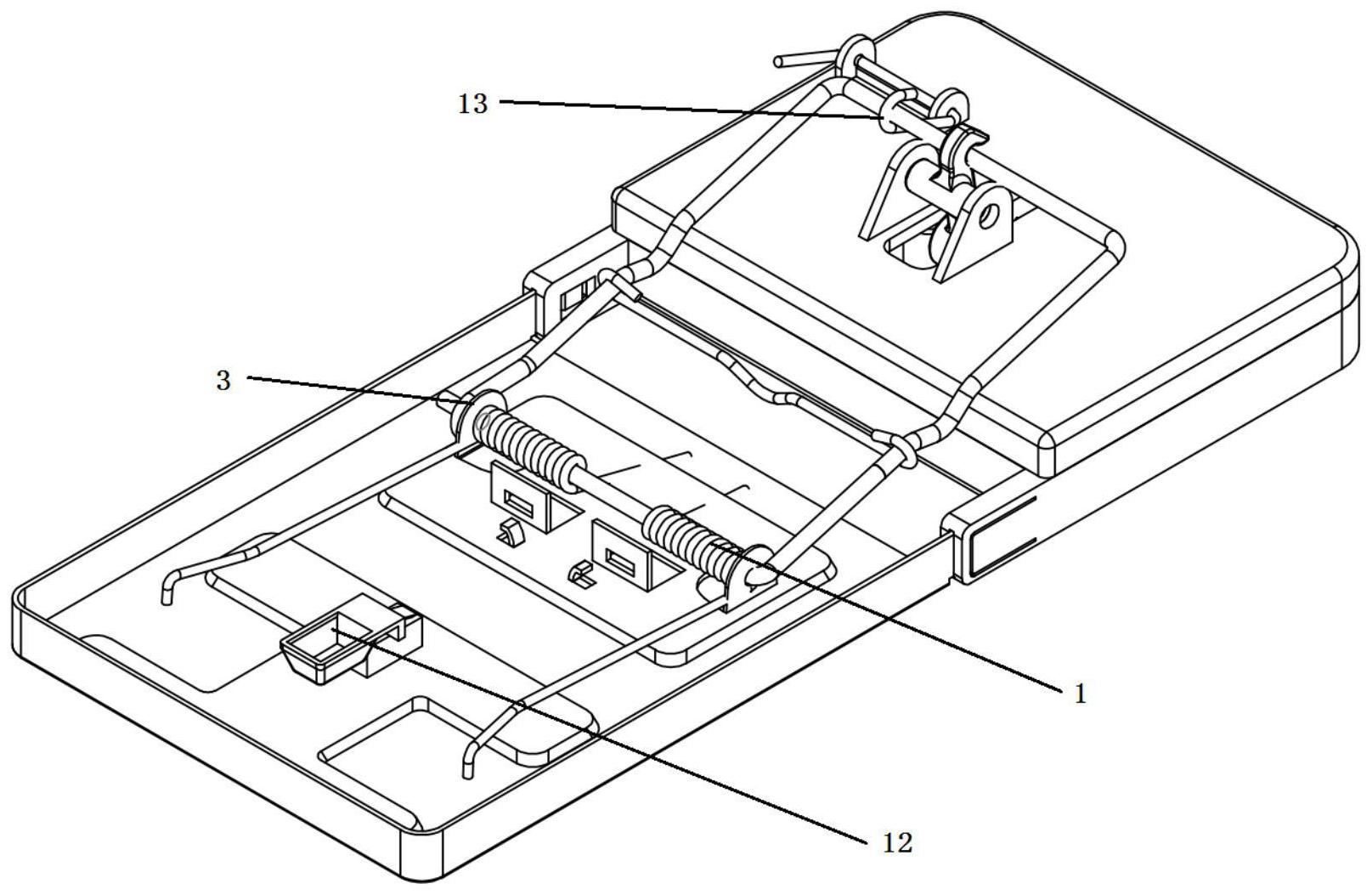 捕鼠器结构简图图片