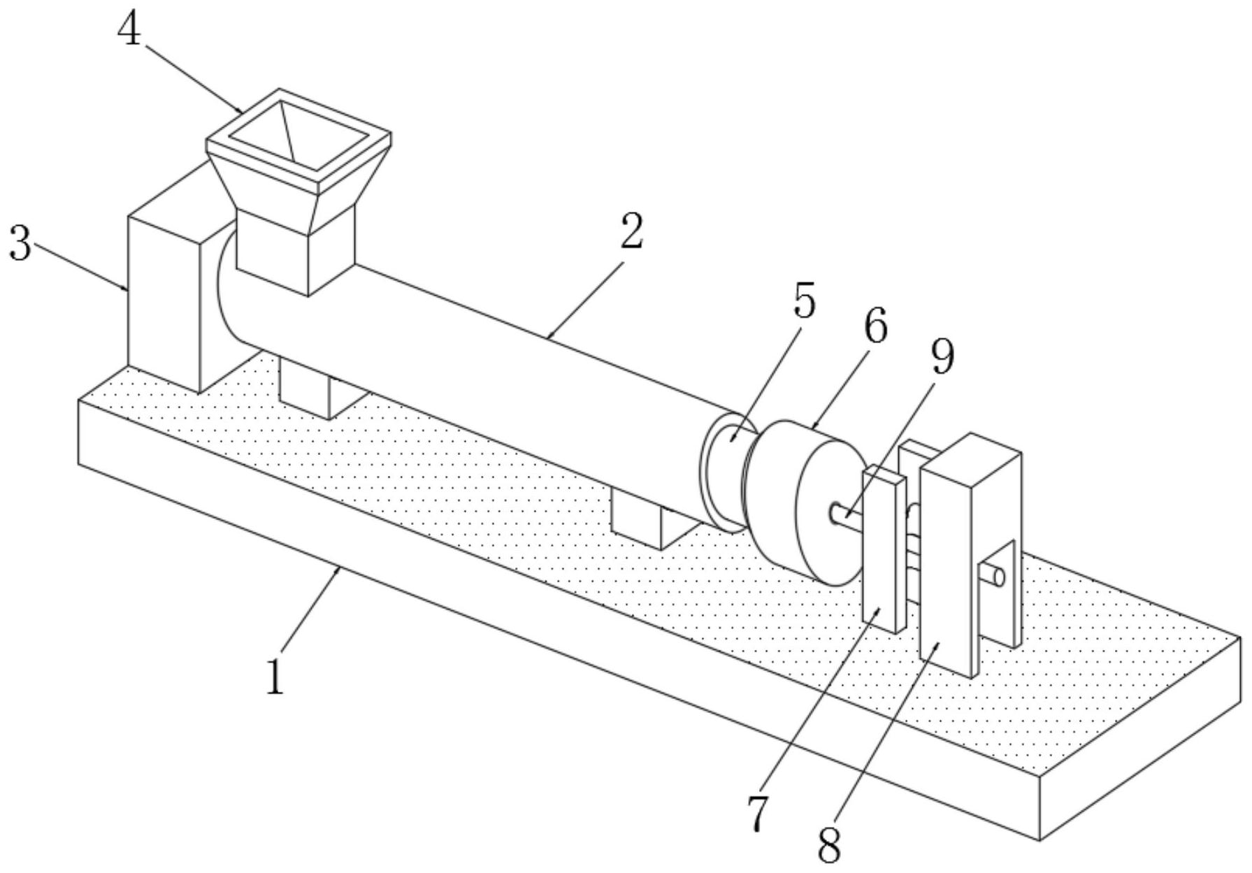 一种铜合金管材的挤压装置