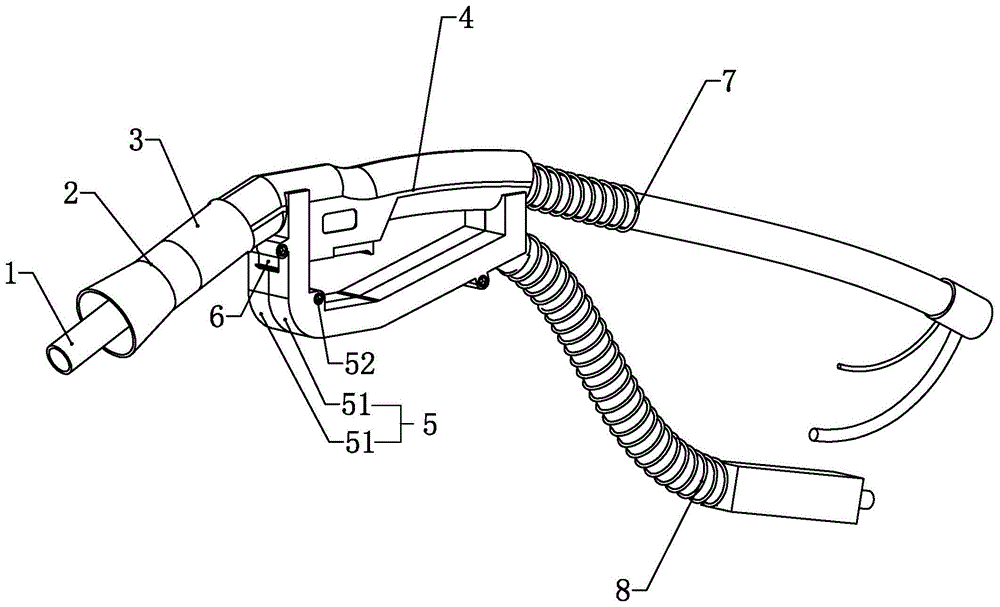 一种环保吸烟焊枪