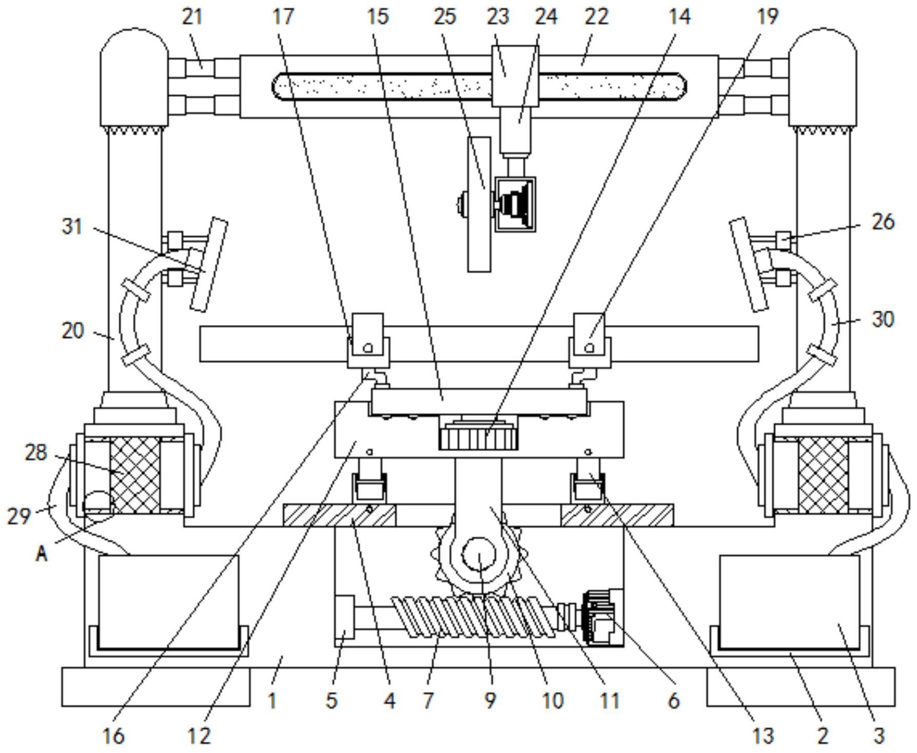 一种防卡死的pvc管加工用切割角度可调的切割装置