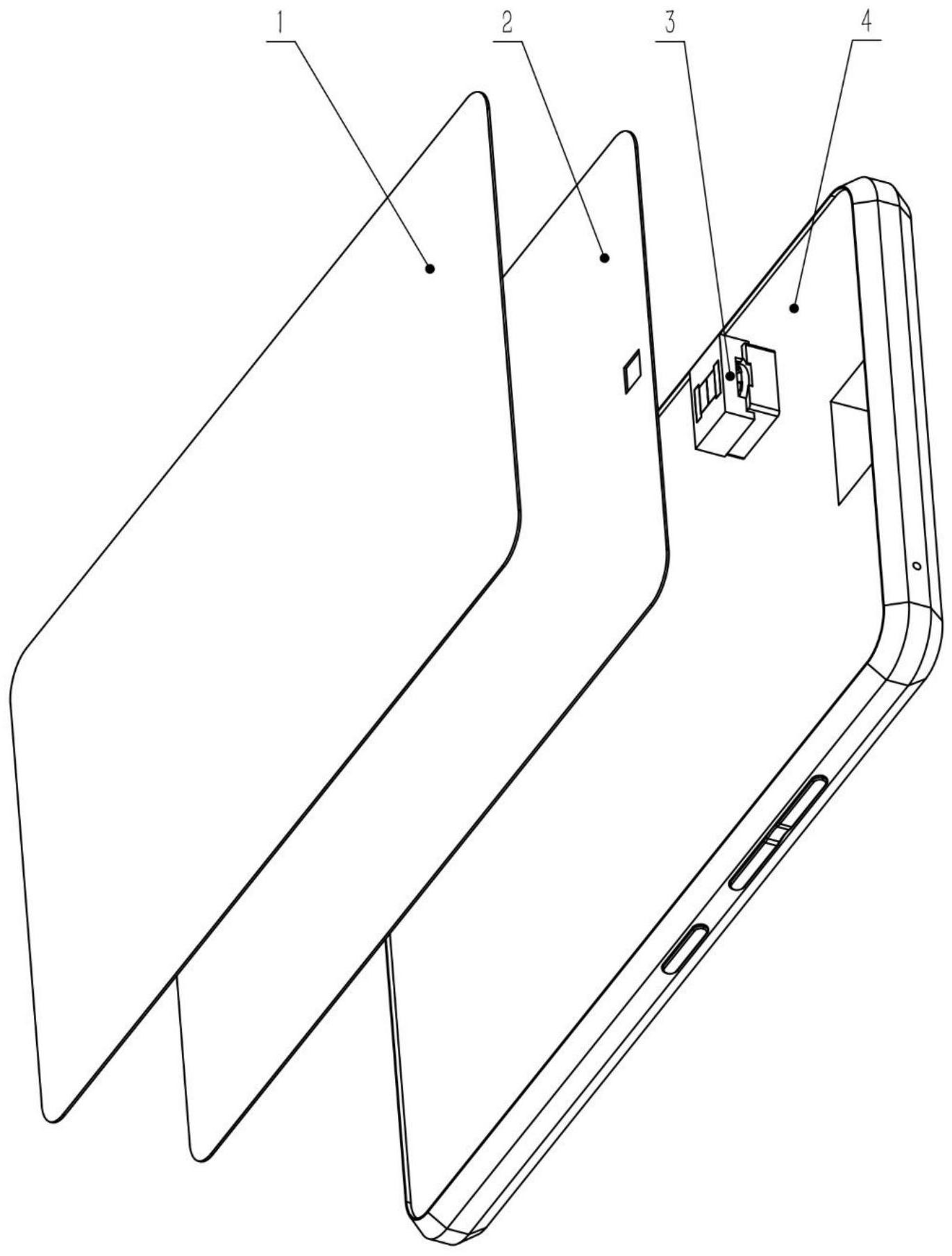 一种智能手机,前置摄像及显示补偿系统及封装方法