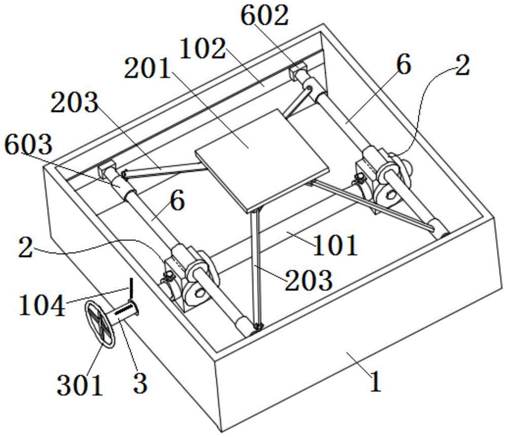 一种用于汽车修理的抬升装置