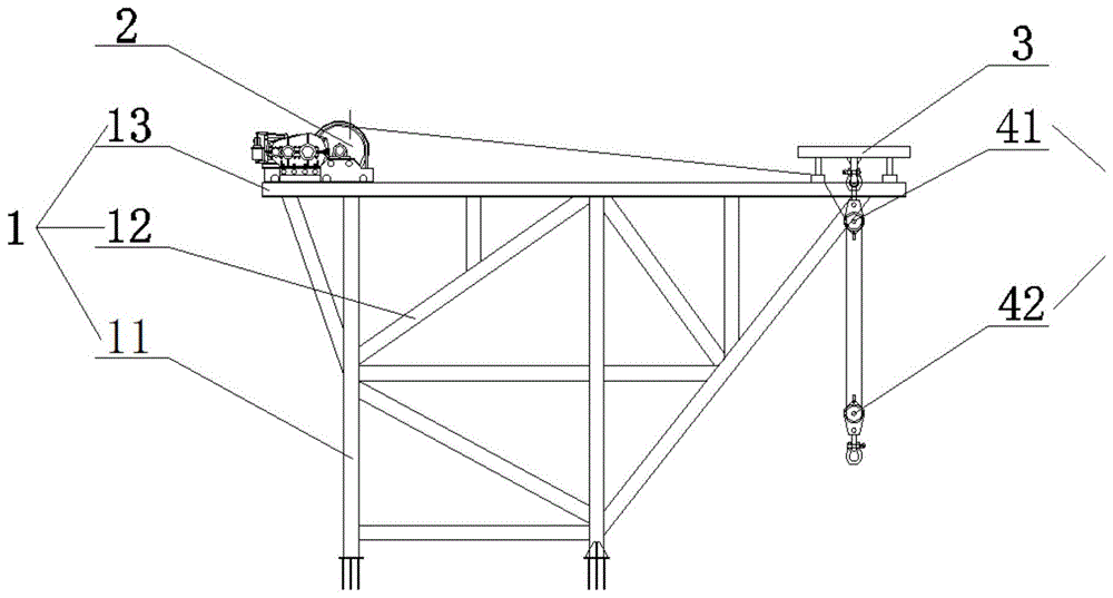 独塔自锚式悬索桥主索鞍安装方法