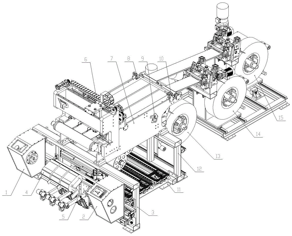 一种三层并绕箔式线圈绕线机
