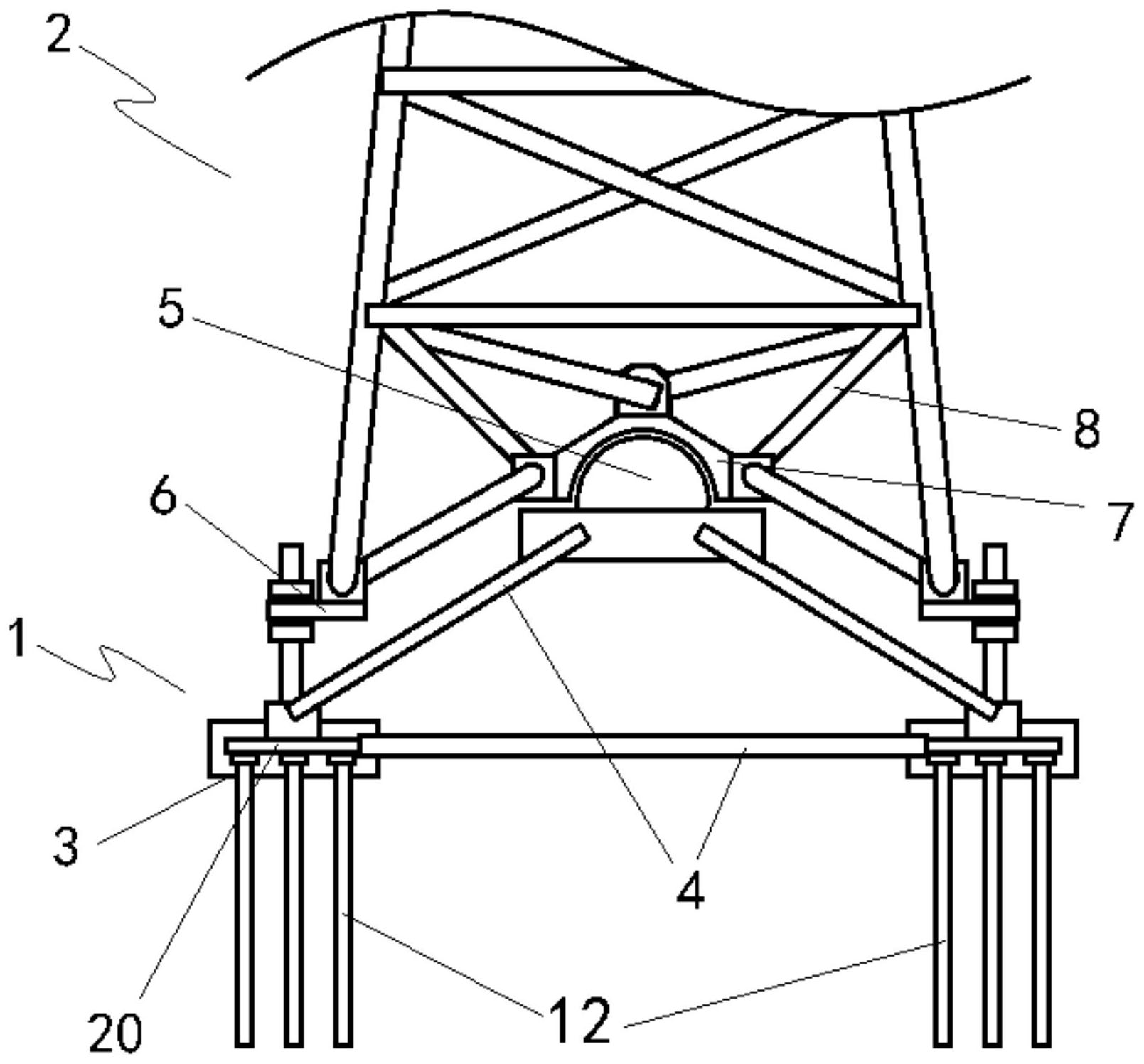 输电塔模型结构图图片