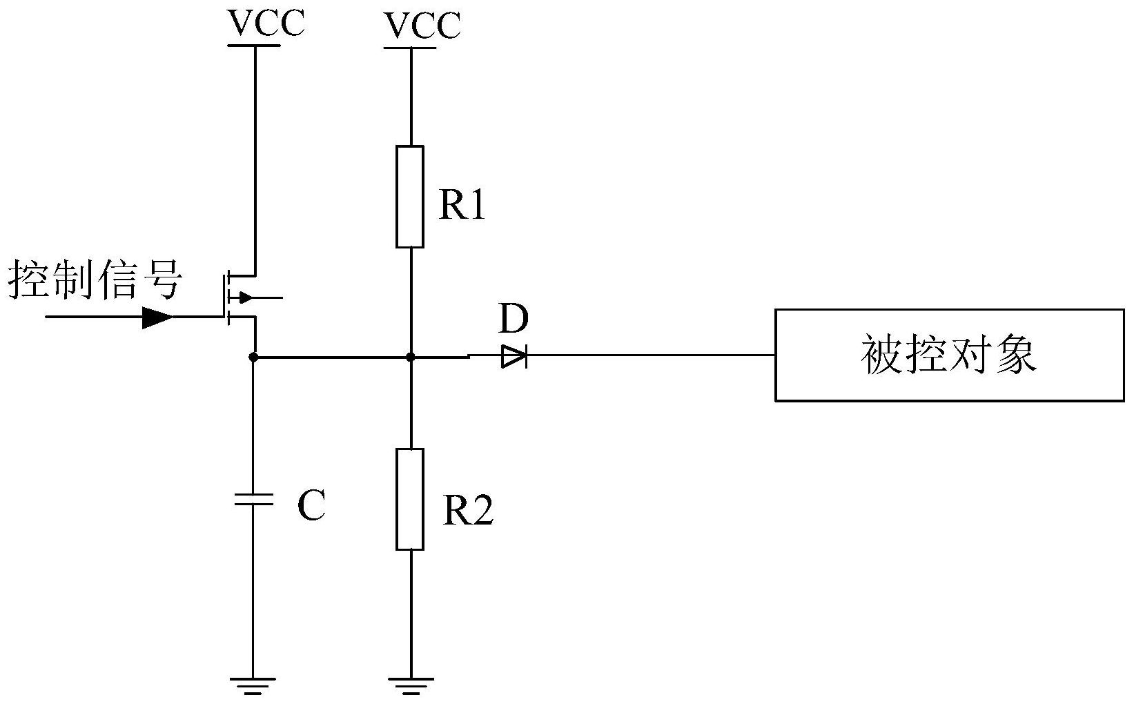 行输出管电路图图片