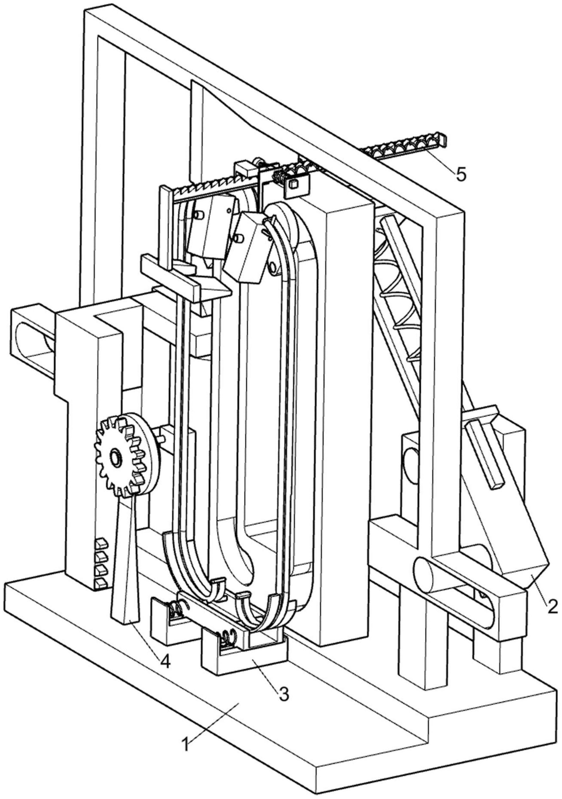 一种铝扣板生产用往复式摆动喷涂装置
