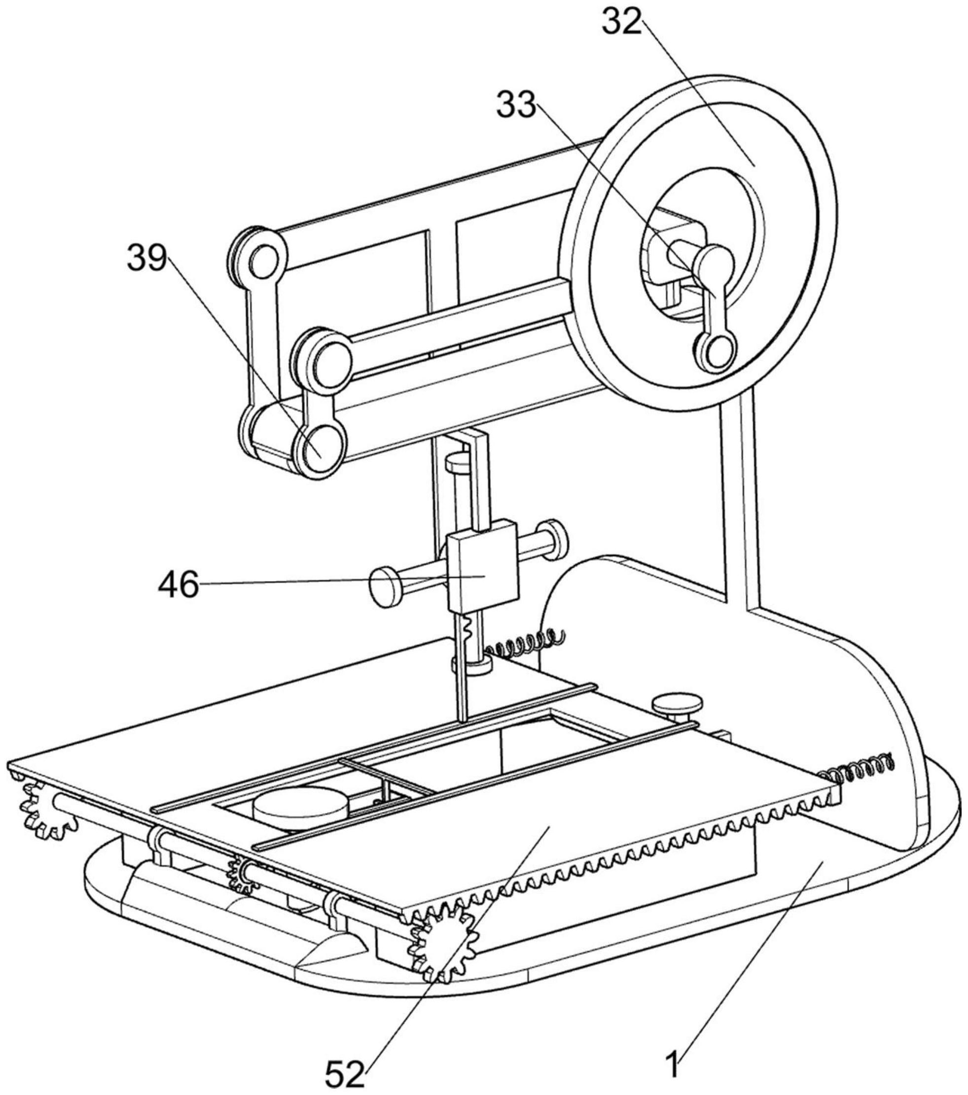 一种可补充油墨的多头可切换印章机