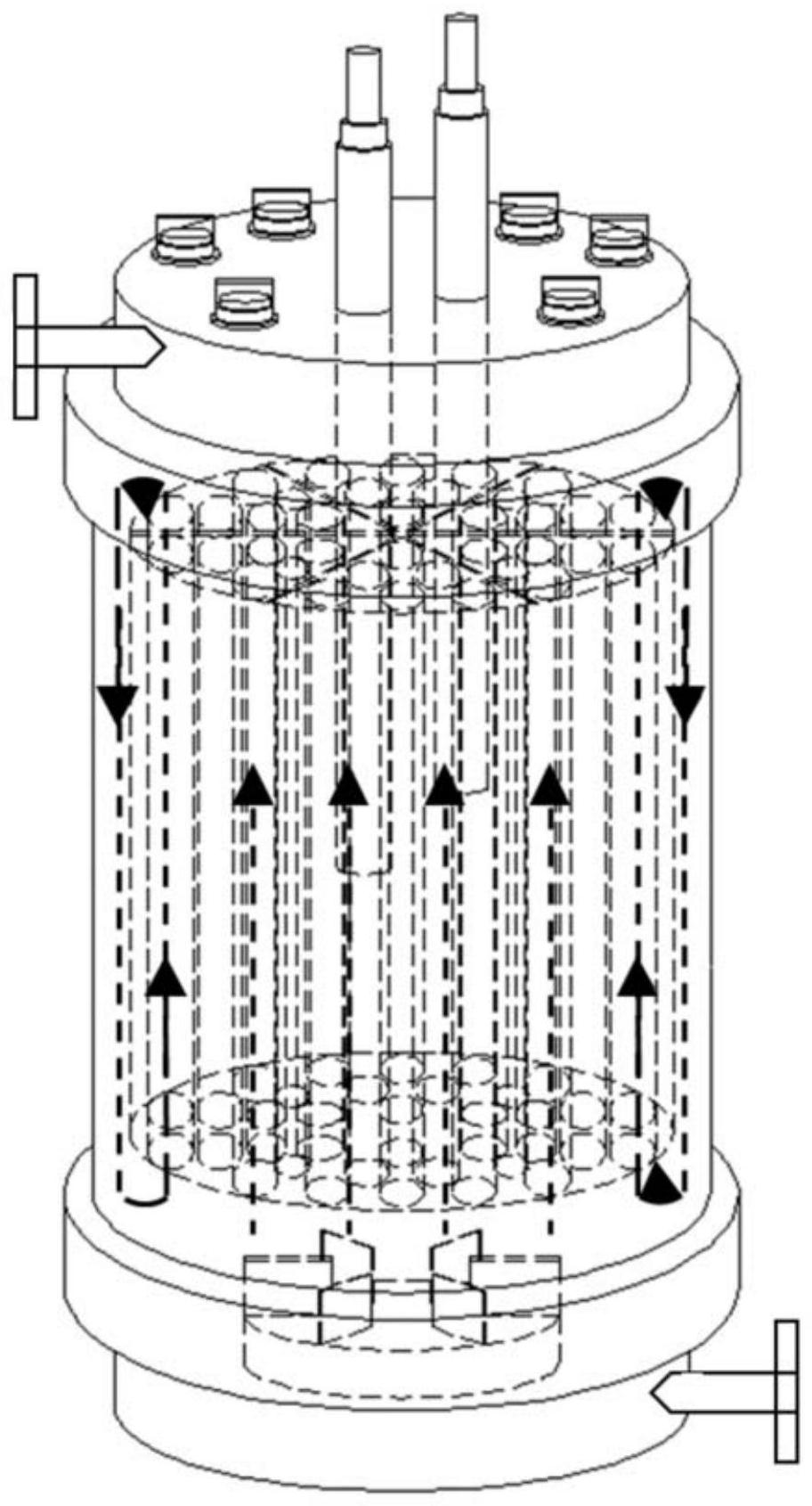 一种哺乳细胞贴壁培养的中空管束式固定床生物反应器