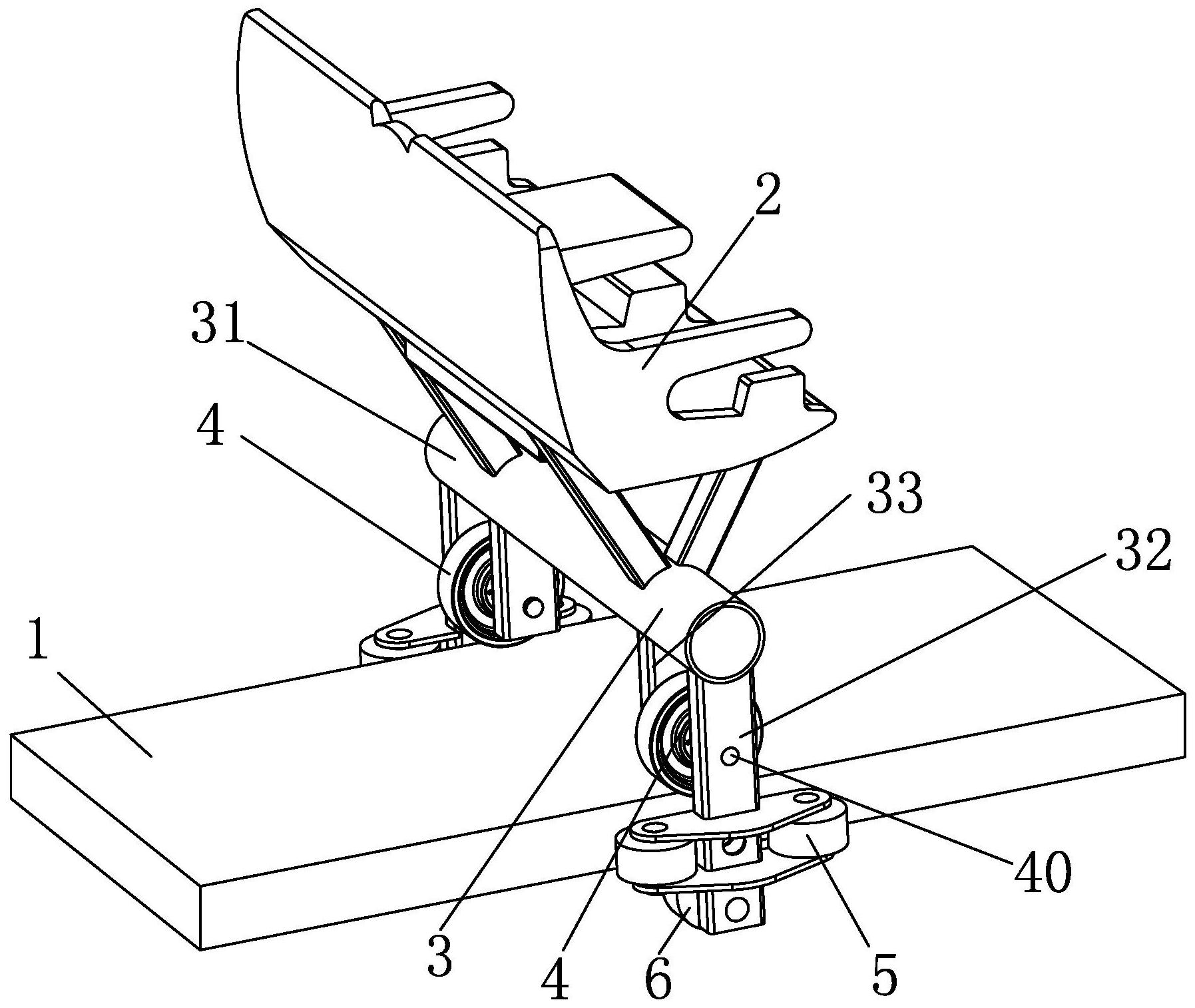 一种轨道式滑行车
