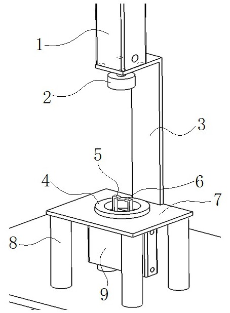 一种发动机节温器总成装配装置及方法
