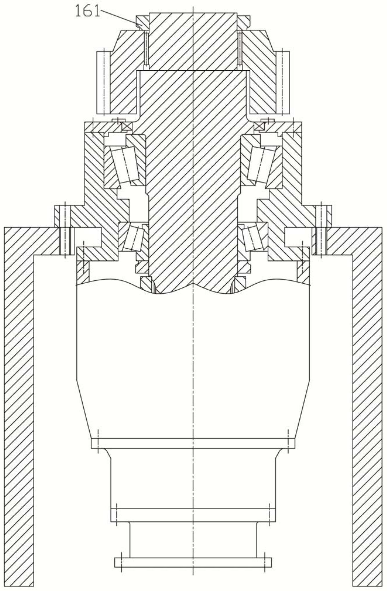 一种风电偏航减速机柔性输出齿轮轴的装配方法