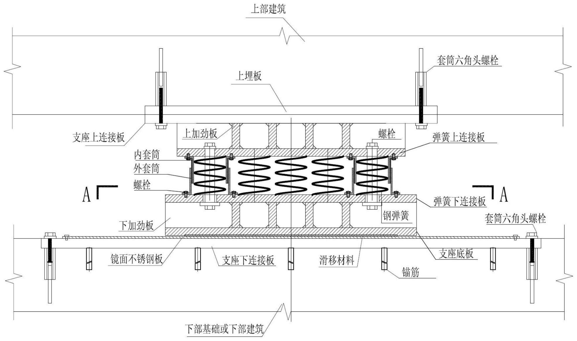 振震双隔的组合隔震系统