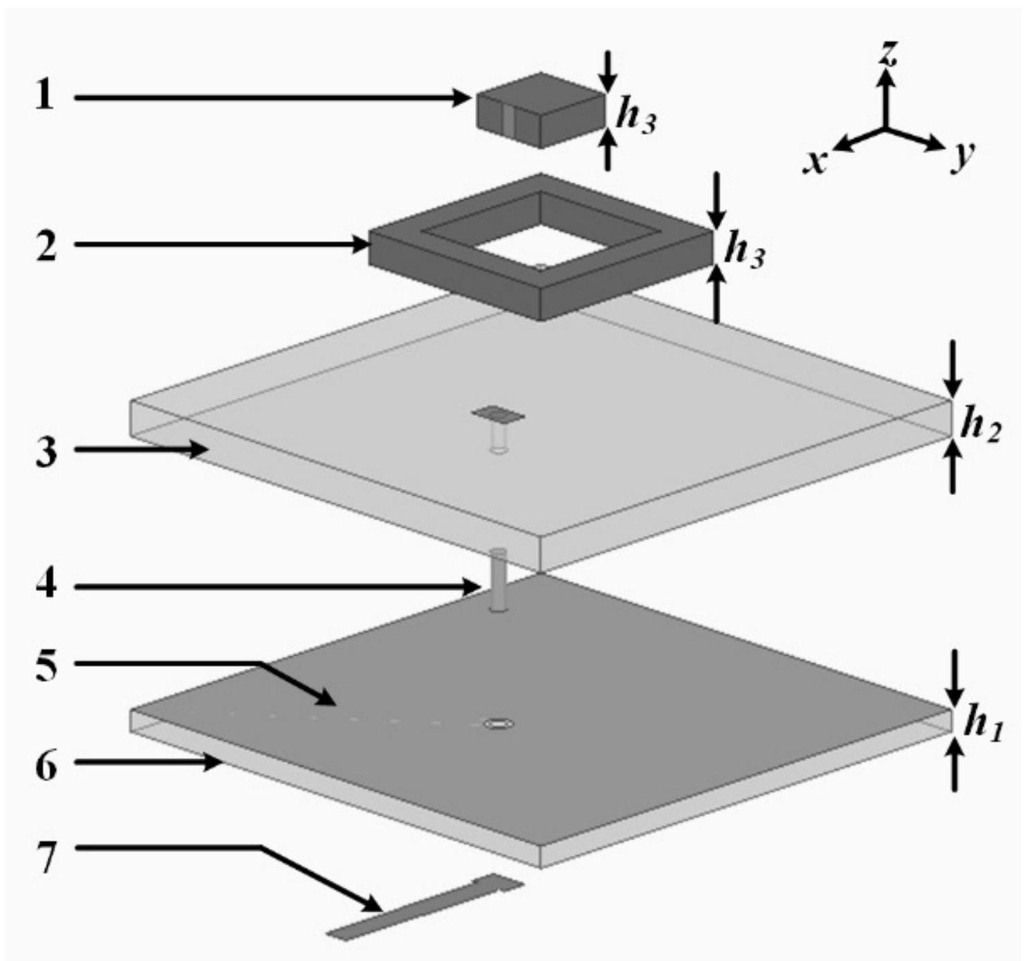 一种面向波束成形应用的宽带低剖面介质谐振器天线