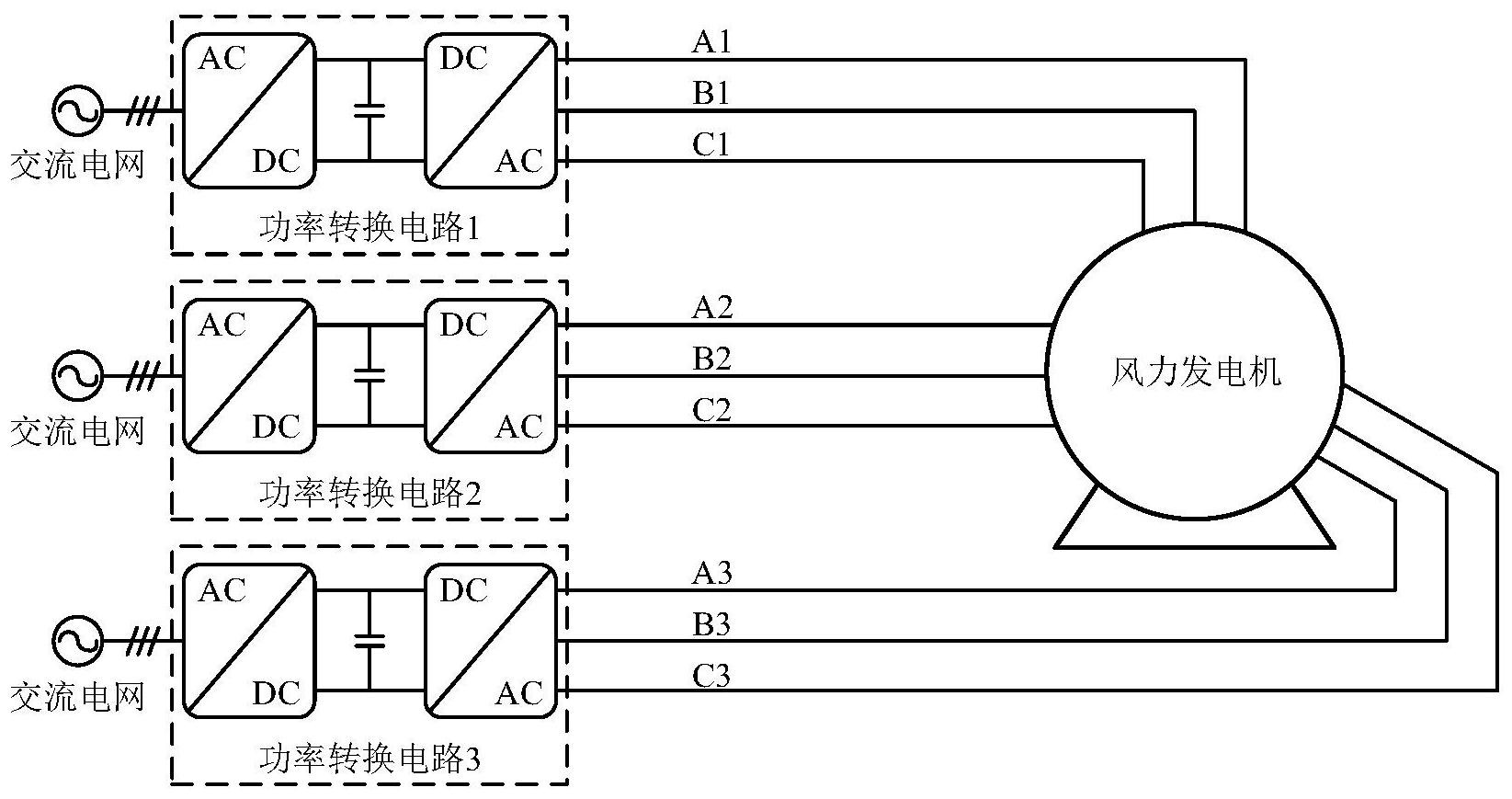 风力发电线路图简单图片