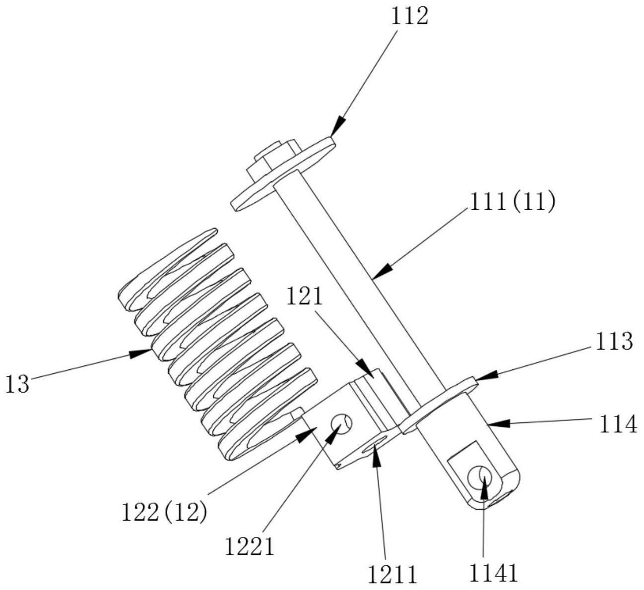 cn113060234a_一种助力车后轮减震机构及助力车在审